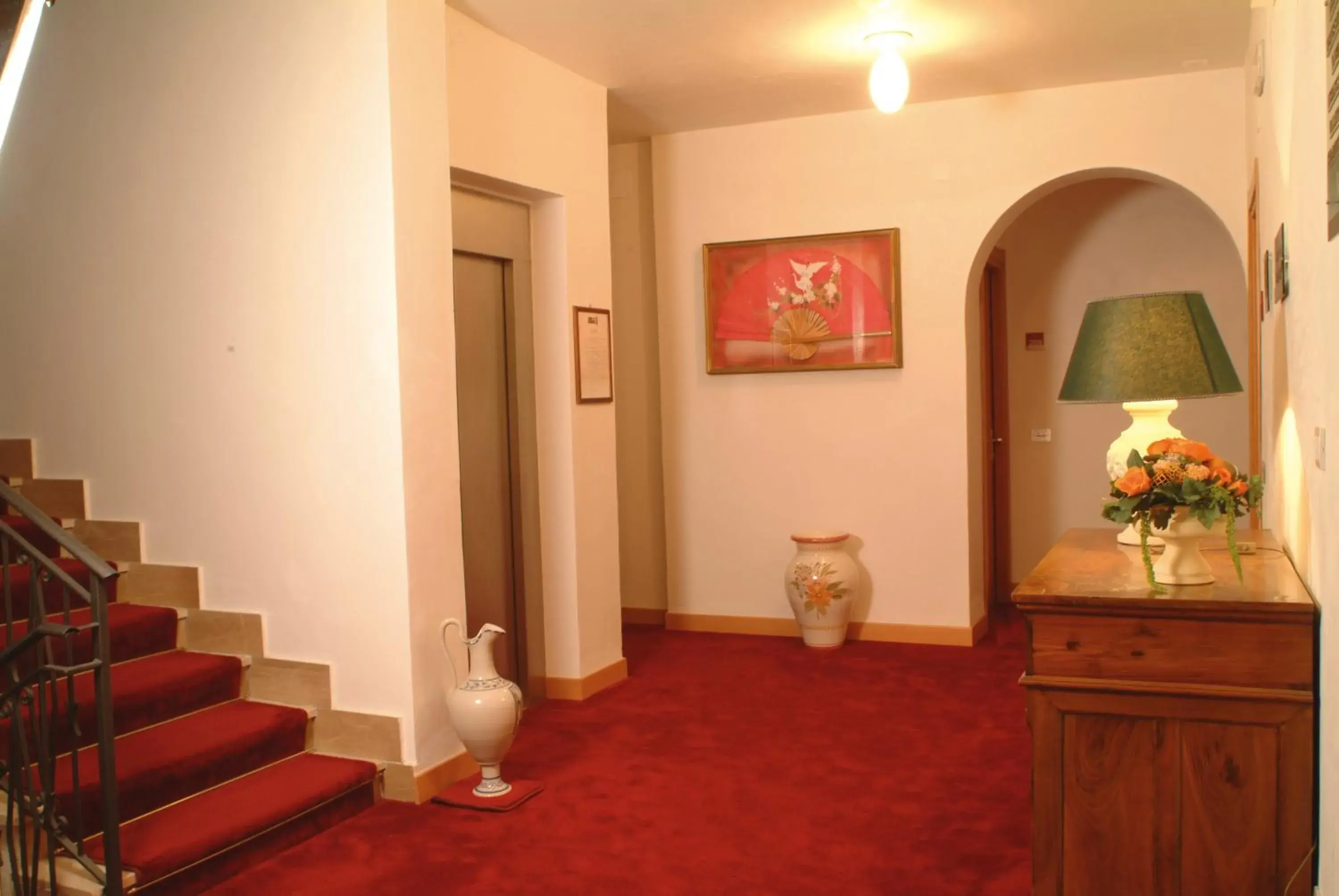 Lobby or reception in Hotel Degli Aranci