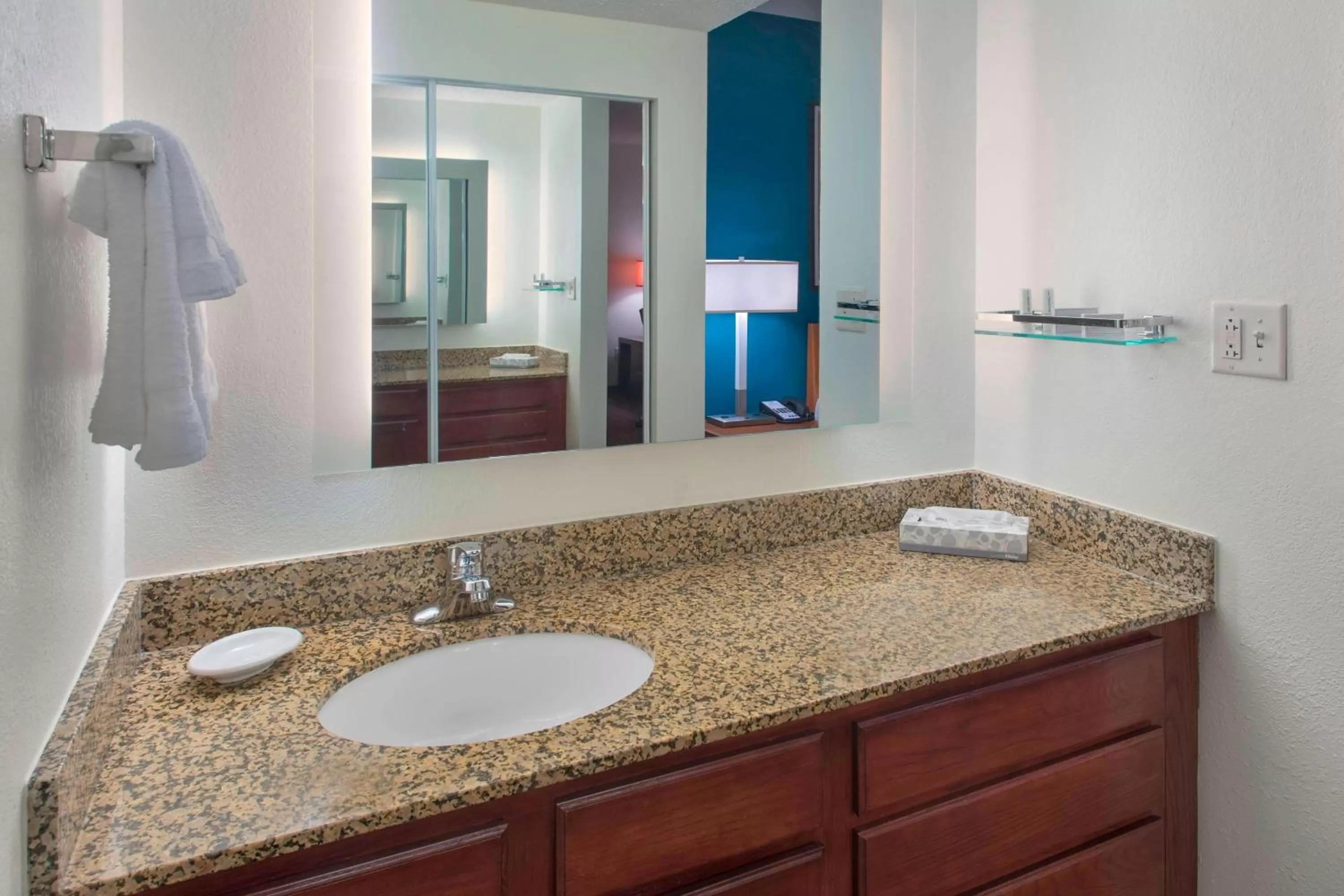 Bathroom in Residence Inn by Marriott Newark Elizabeth/Liberty International Airport