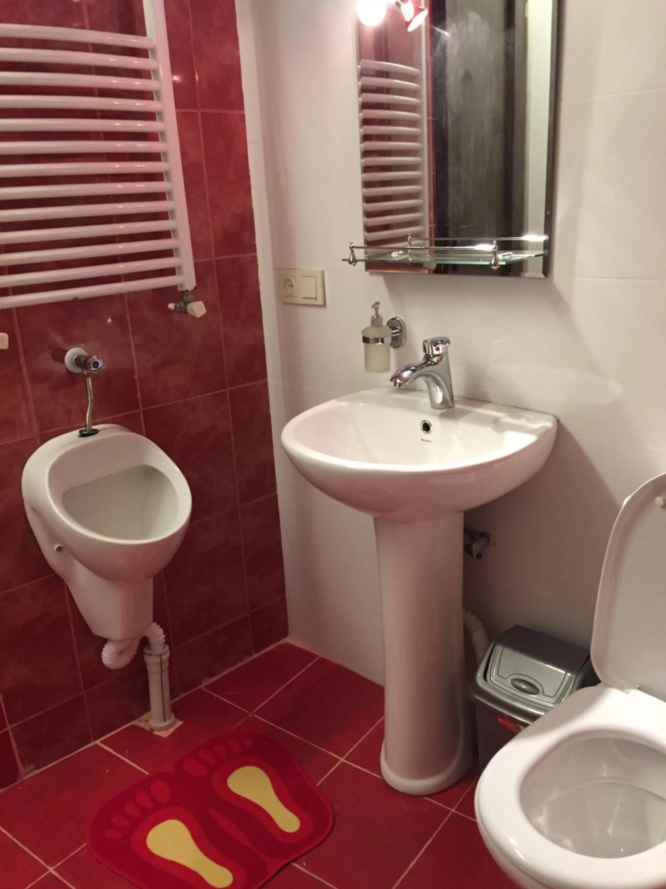 Shower, Bathroom in Hotel Formula-1