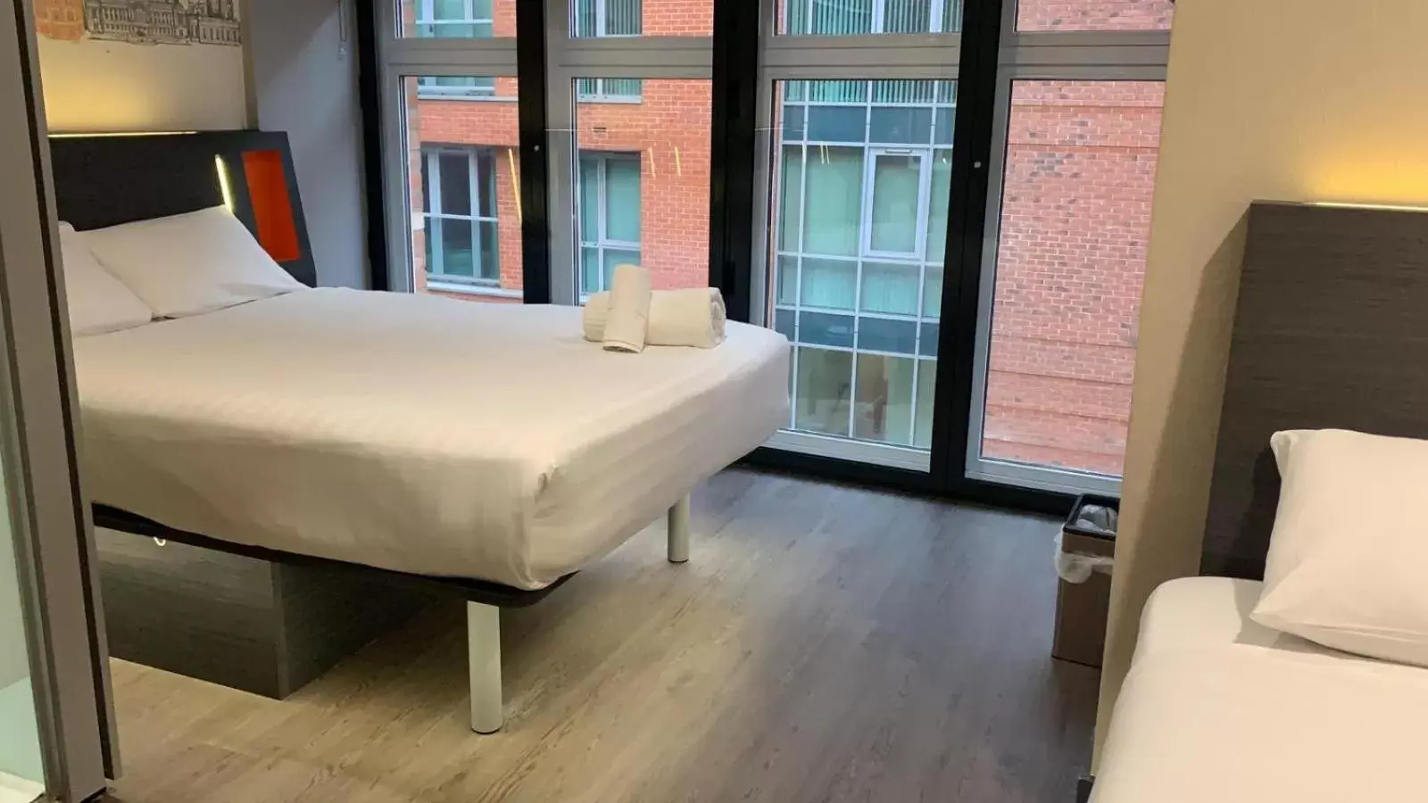 Bed in easyHotel Birmingham