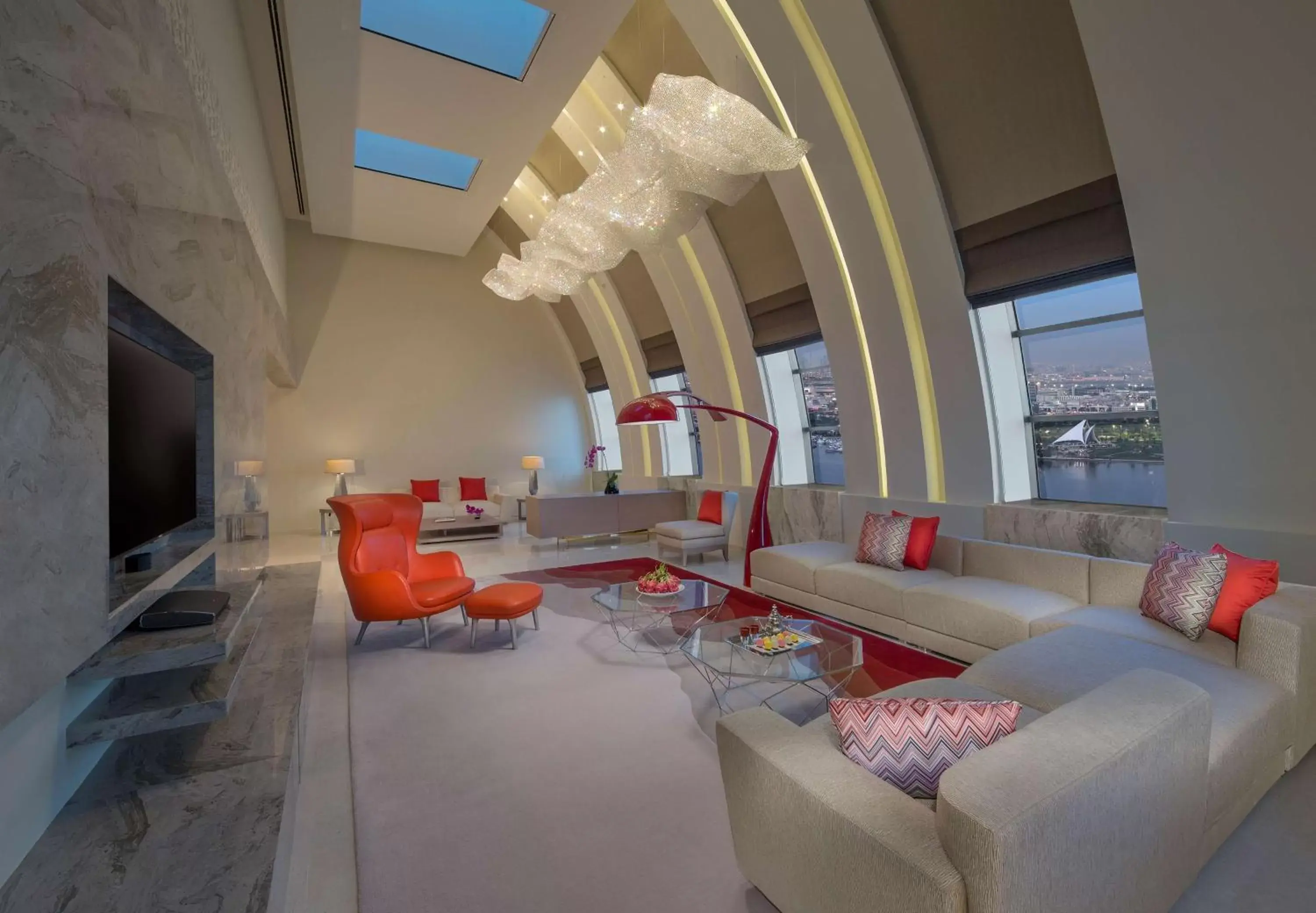Photo of the whole room, Seating Area in Hyatt Regency Dubai Creek Heights