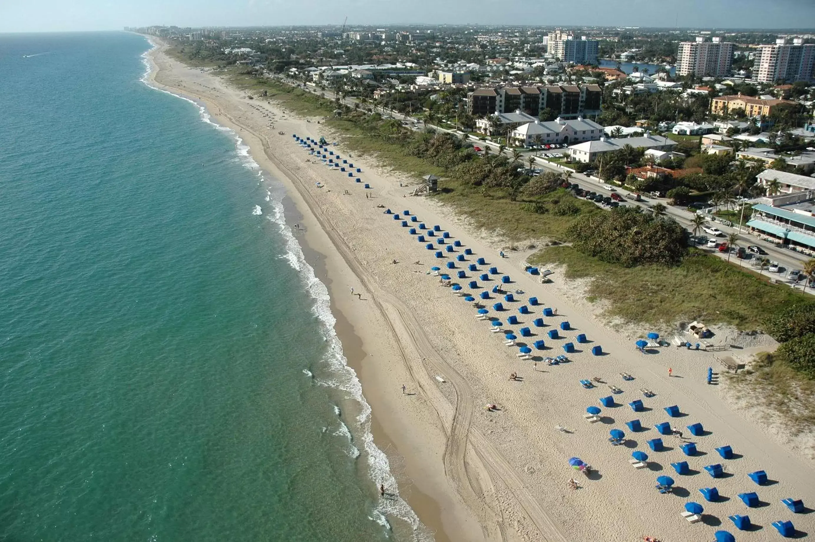 Beach, Bird's-eye View in Atlantic Hideaway