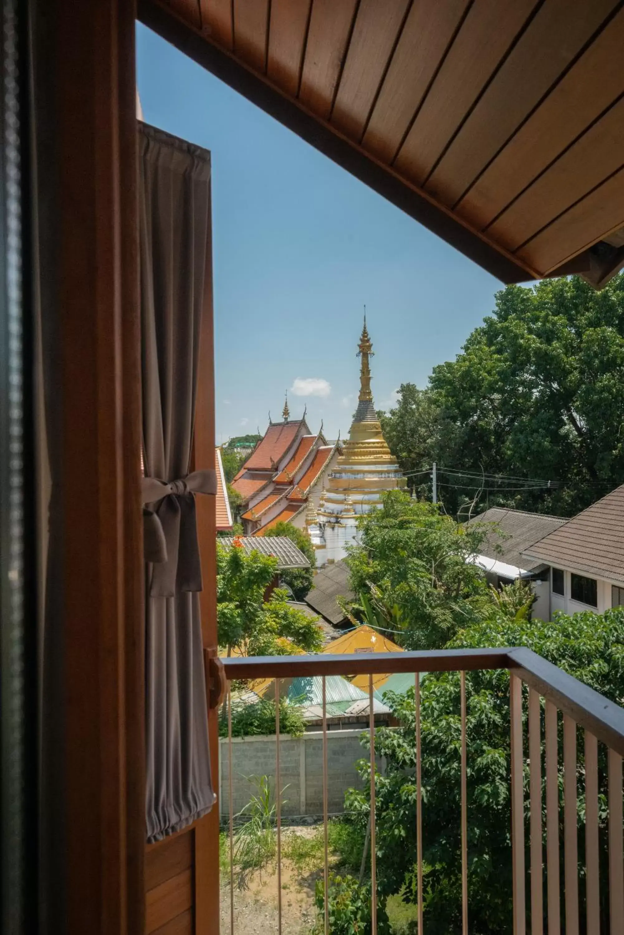 Balcony/Terrace in Pastell Oldtown Chiang Mai SHA Extra Plus