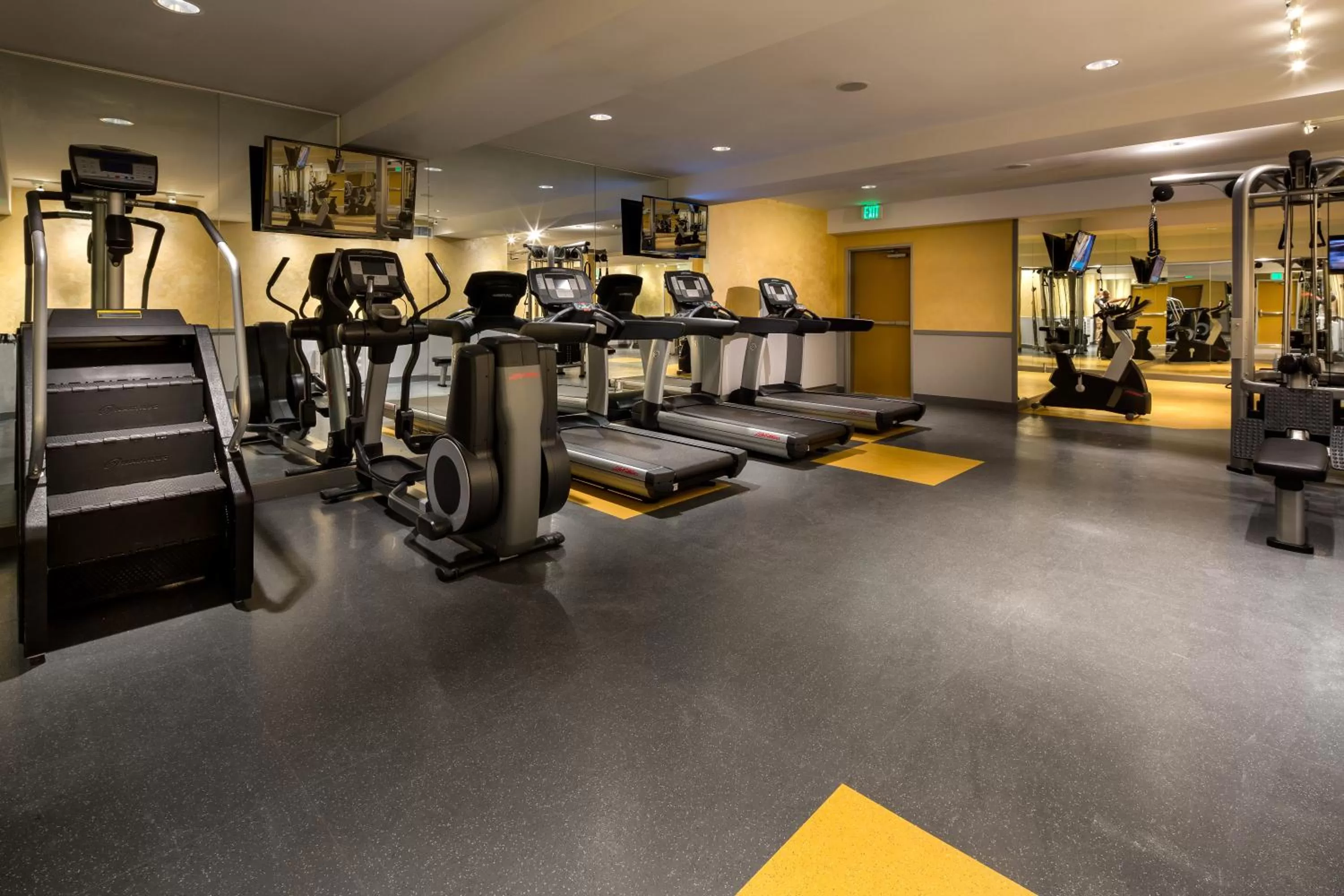 Fitness centre/facilities in Hotel Aventura
