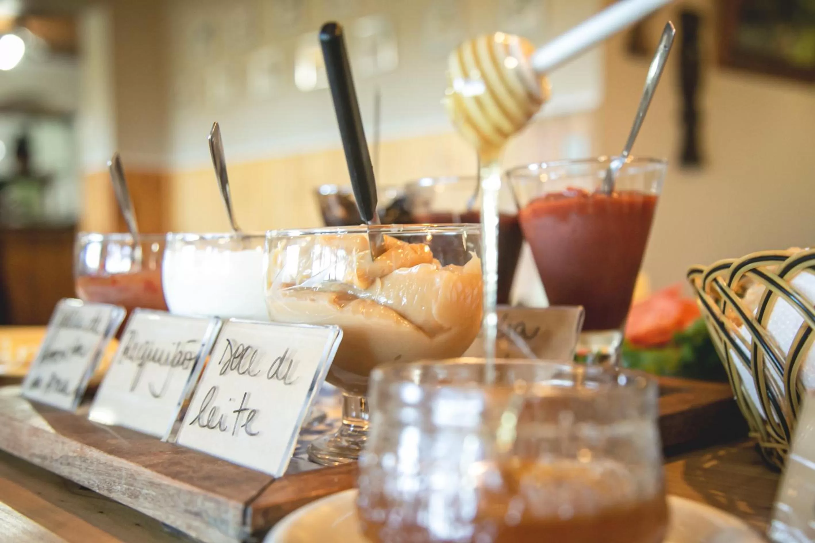 Food and drinks in Pousada Aguia da Montanha