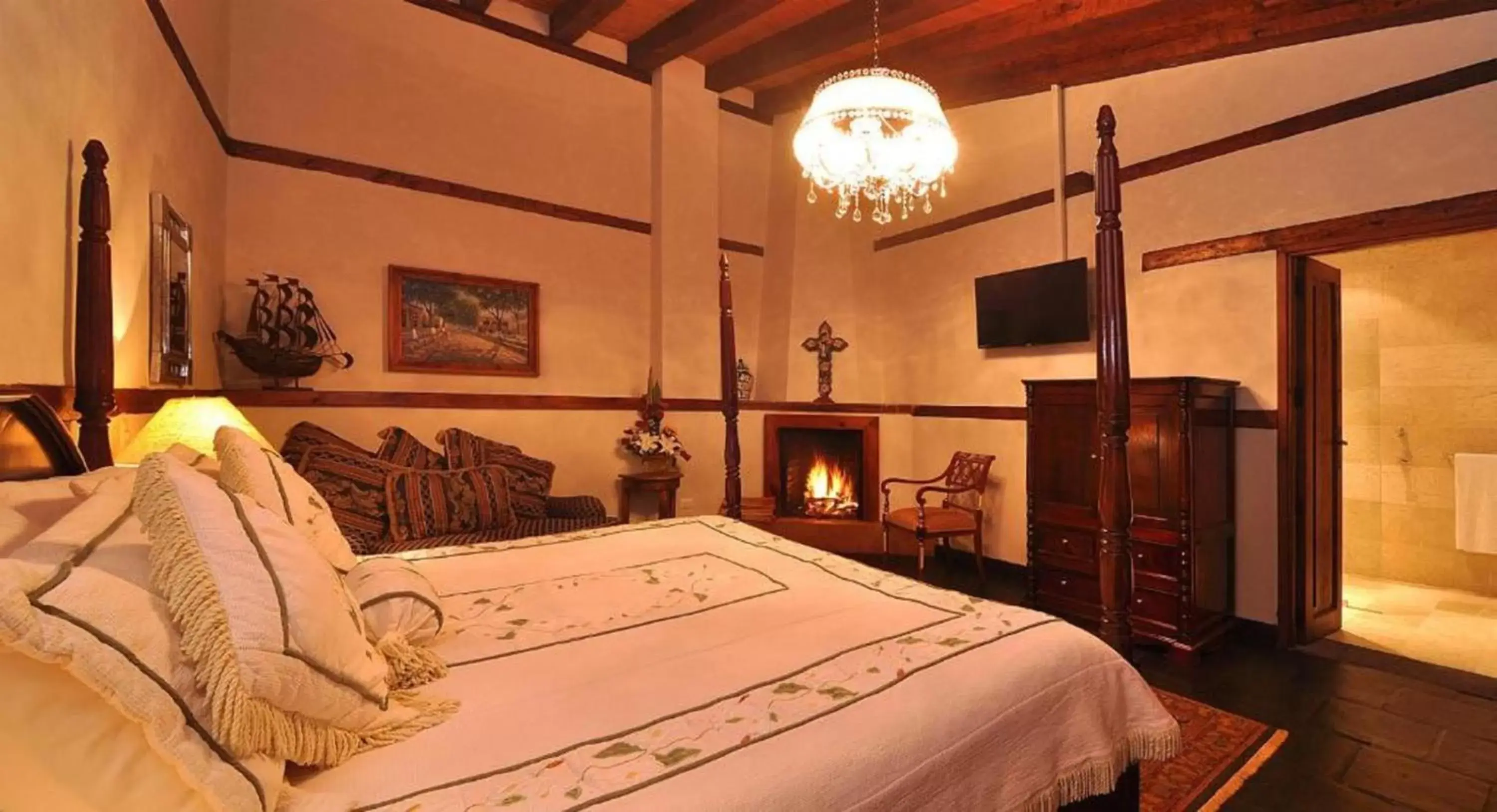 Bed in Mansion de los Sueños