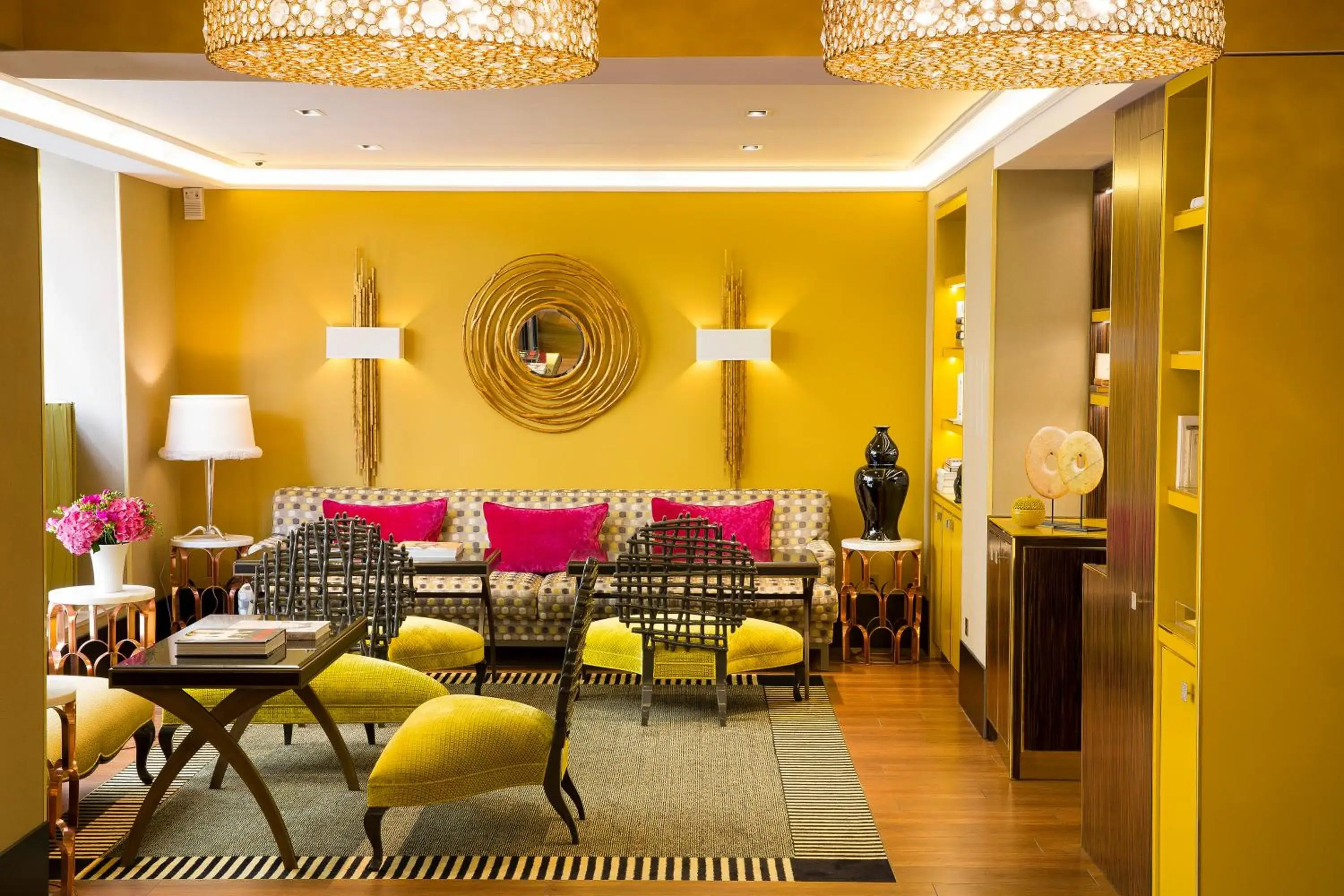 Lobby or reception, Restaurant/Places to Eat in Hotel Baume