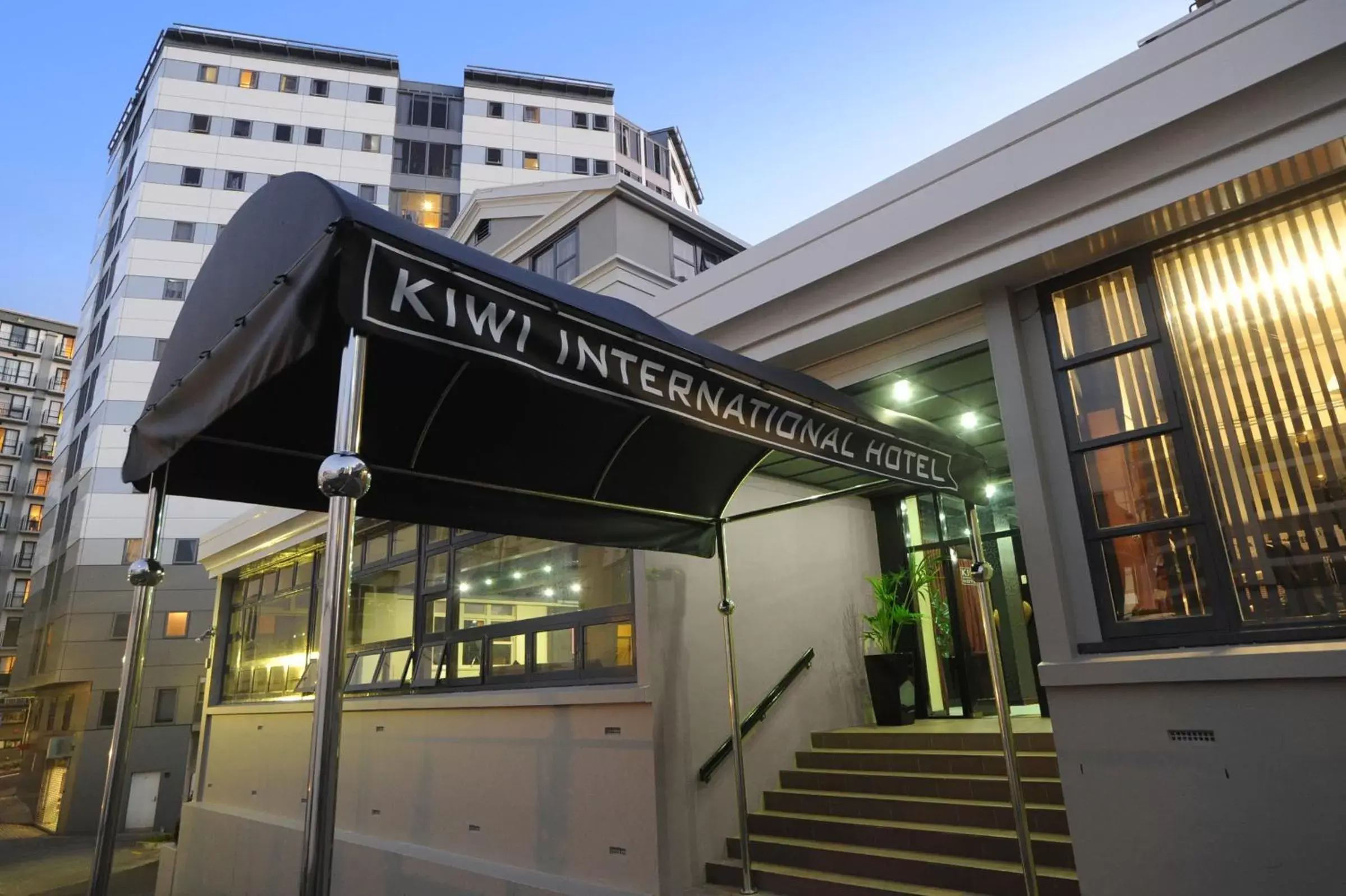 Facade/entrance, Property Building in Kiwi International Hotel