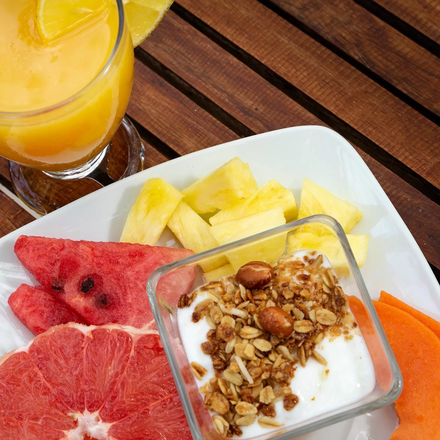 Breakfast in Hotel Amar Inn