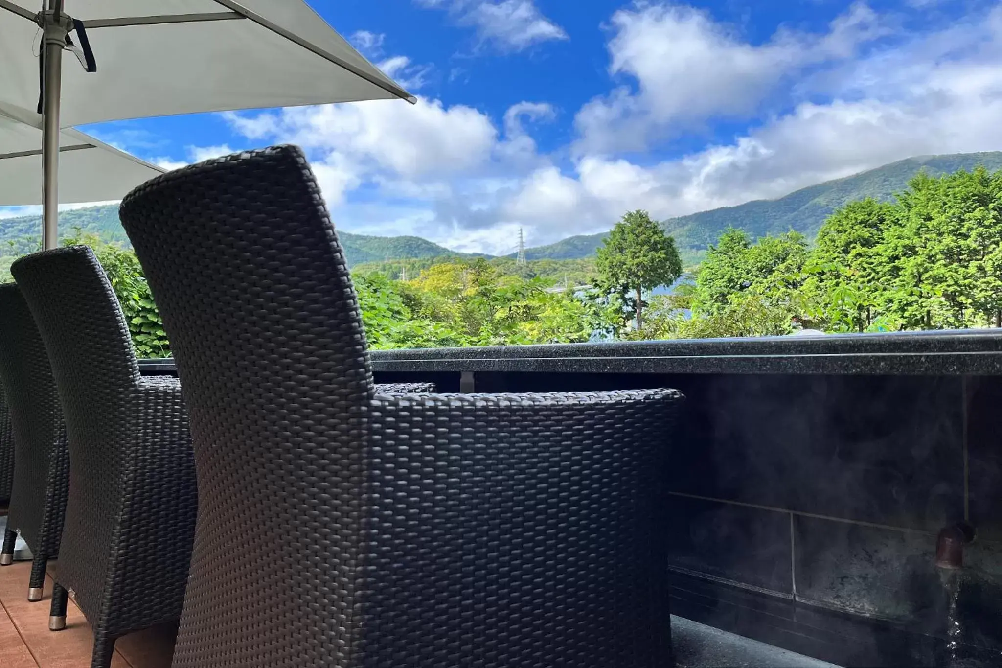 Hot Spring Bath, Balcony/Terrace in Hotel Indigo Hakone Gora, an IHG Hotel