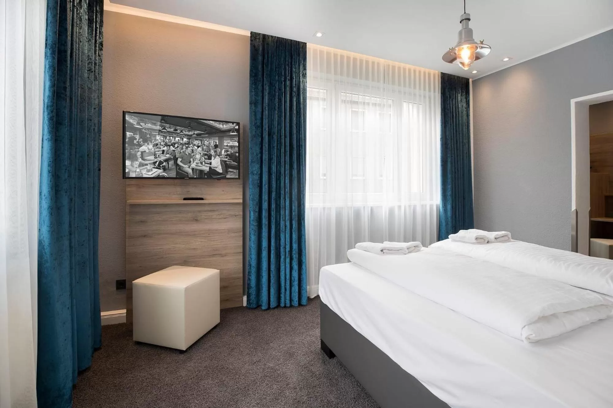 TV and multimedia, Bed in Hotel dasPaul