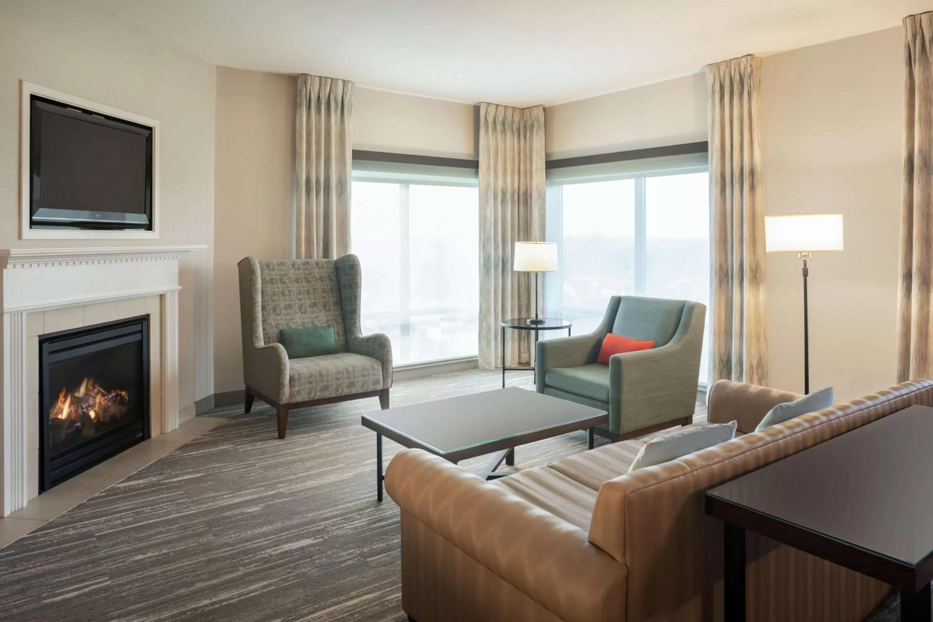 Living room in Hilton Garden Inn Troy