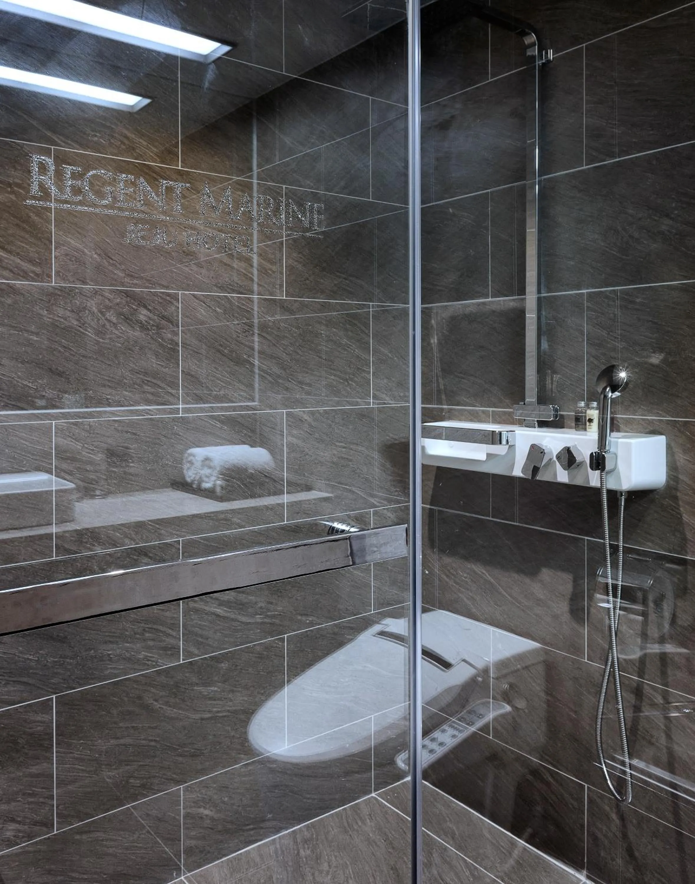 Shower in Hotel Regent Marine The Blue