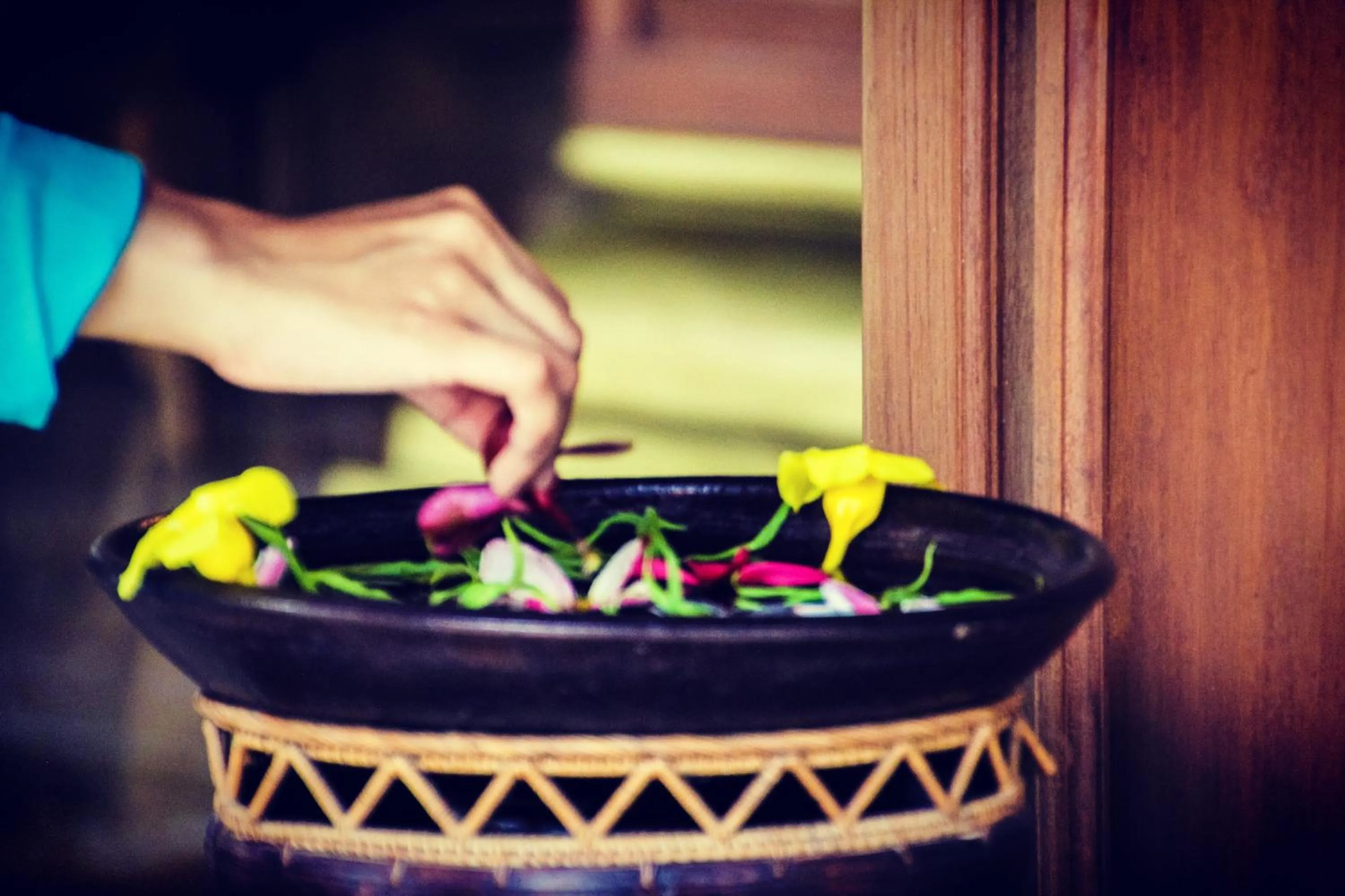 Decorative detail in Sarasvati Borobudur