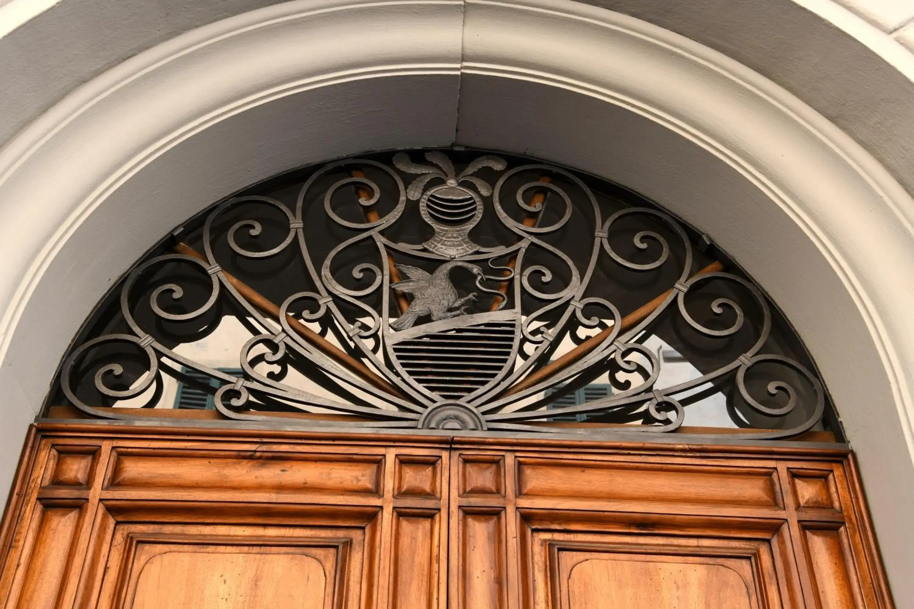 Decorative detail in Palazzo Vasarri - Luxury design suites