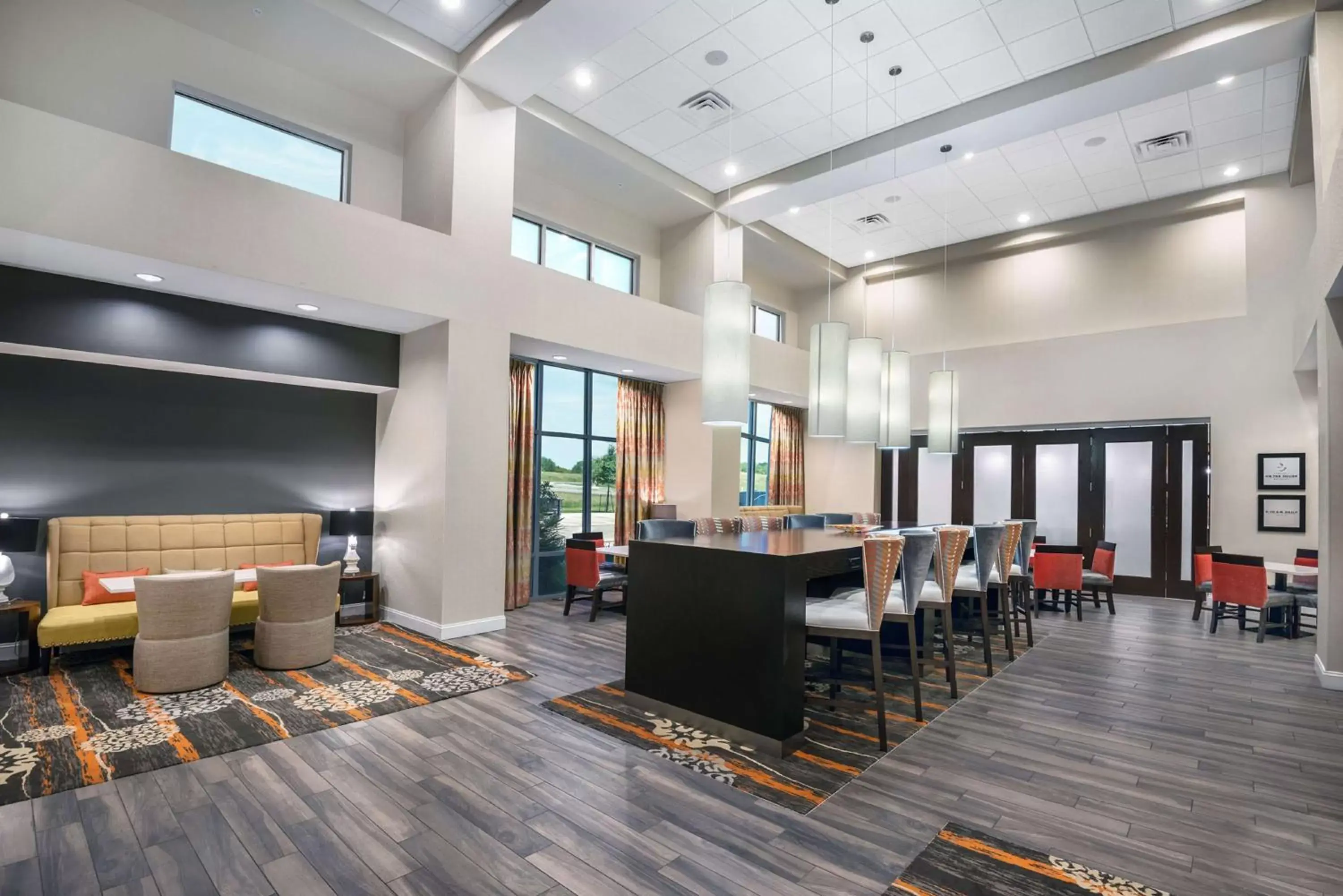 Lobby or reception in Hampton Inn & Suites San Antonio Brooks City Base, TX Lobby or reception in Hampton Inn & Suites San Antonio Brooks City Base, TX