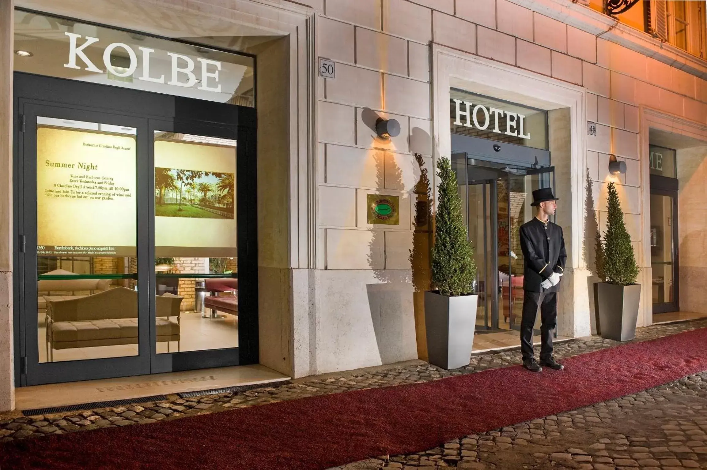 Staff in Kolbe Hotel Rome