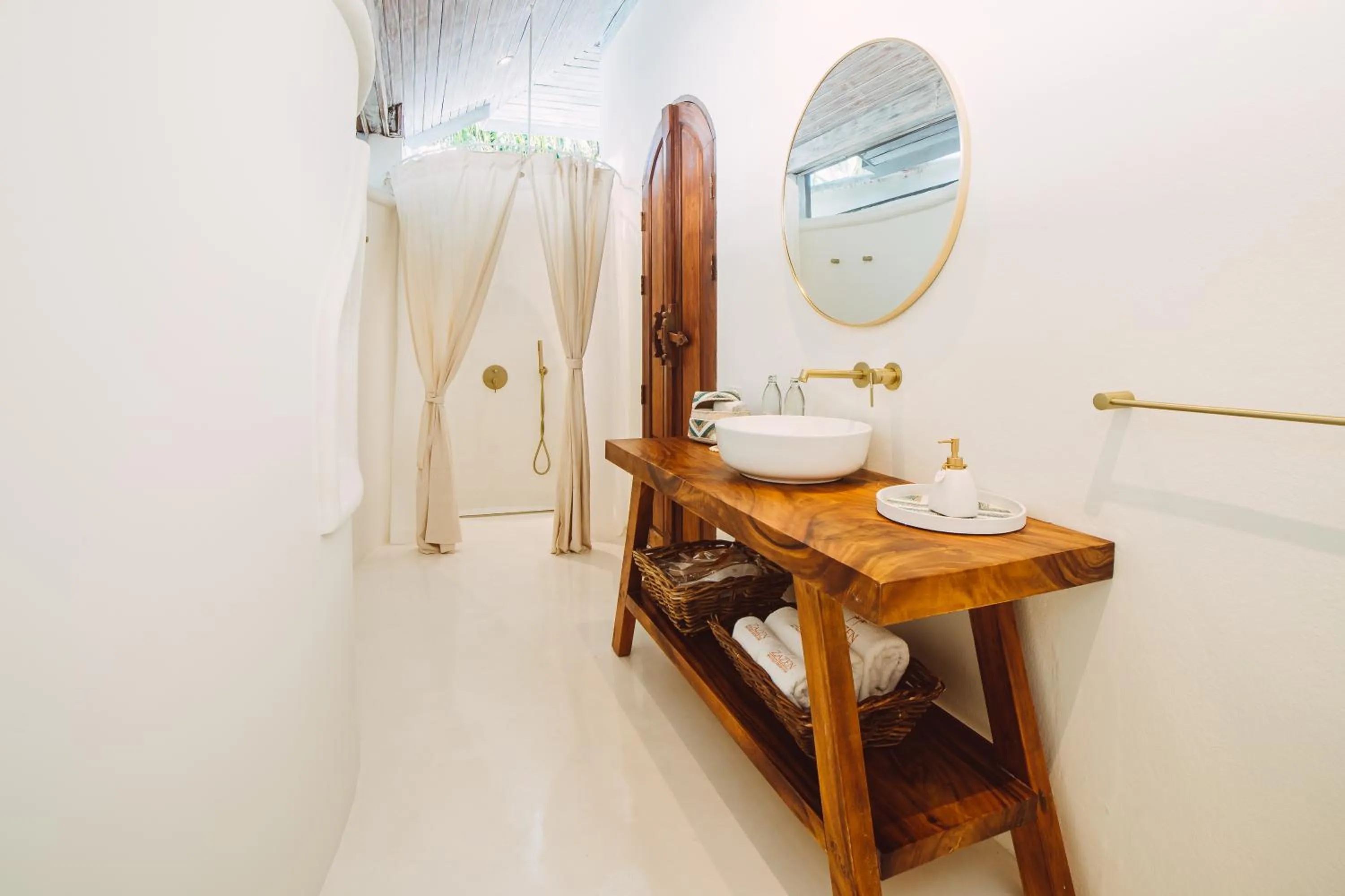 Bathroom in Zazen Boutique Resort & Spa