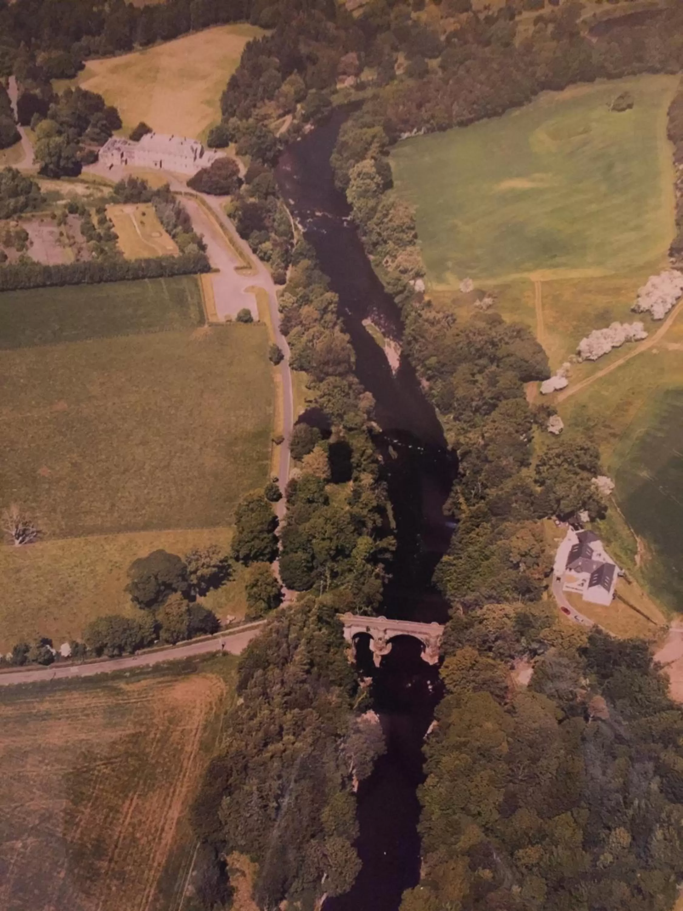 Bird's eye view, Bird's-eye View in Retreat at The Knowe Auchincruive Estate