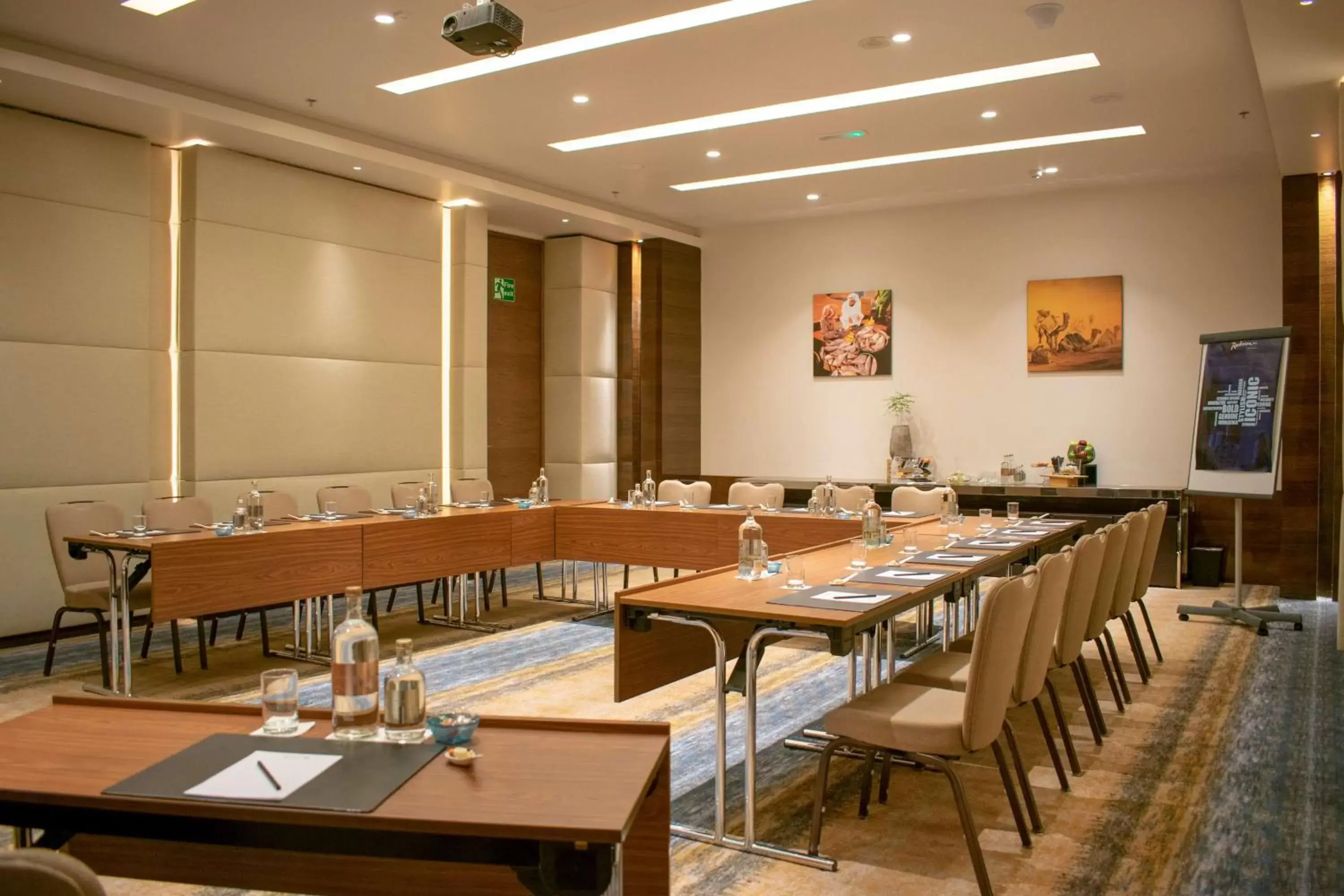 Meeting/conference room in Radisson Blu Hotel, Ajman