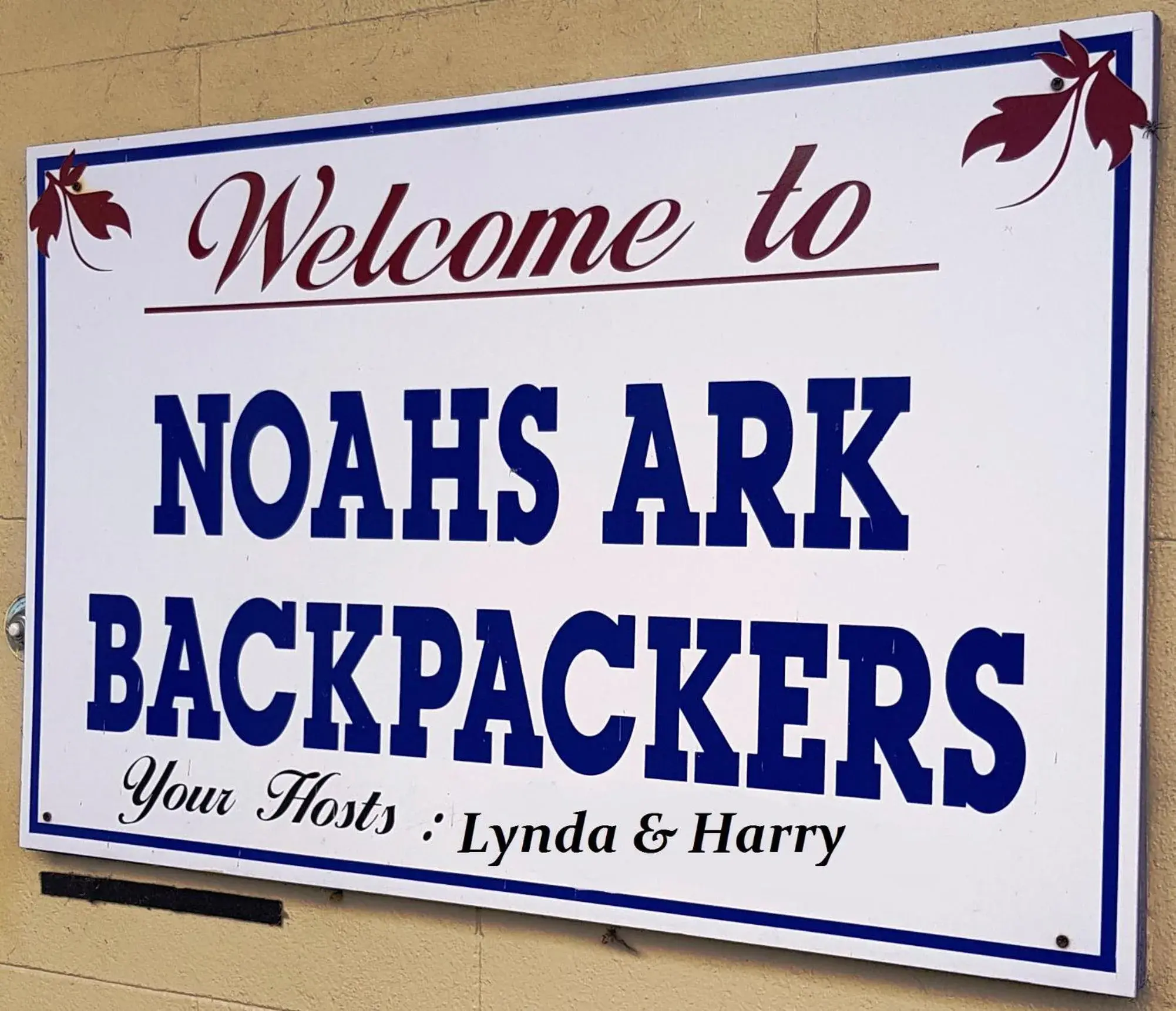 Property logo or sign in Noah's Ark Backpackers