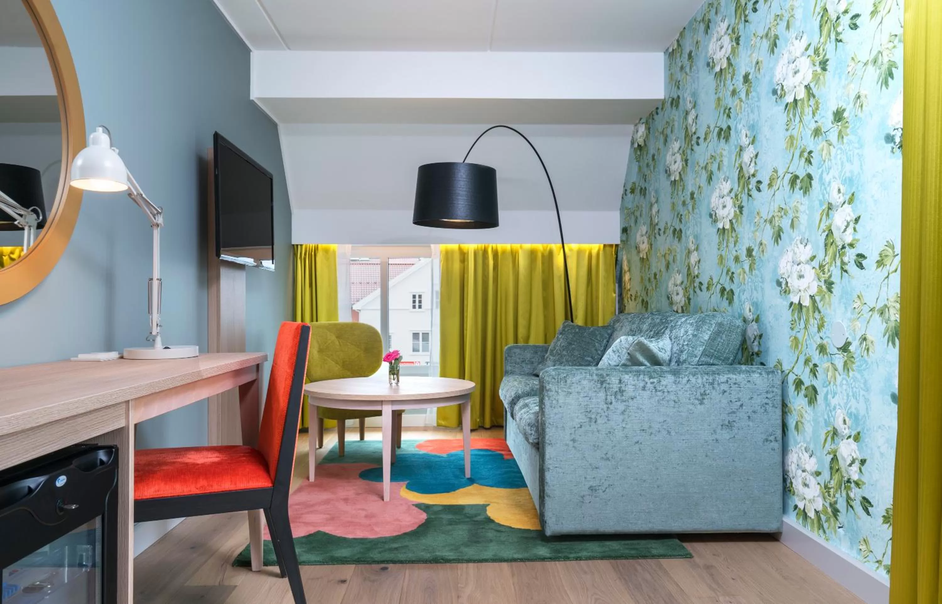 Living room in Thon Hotel Tønsberg Brygge