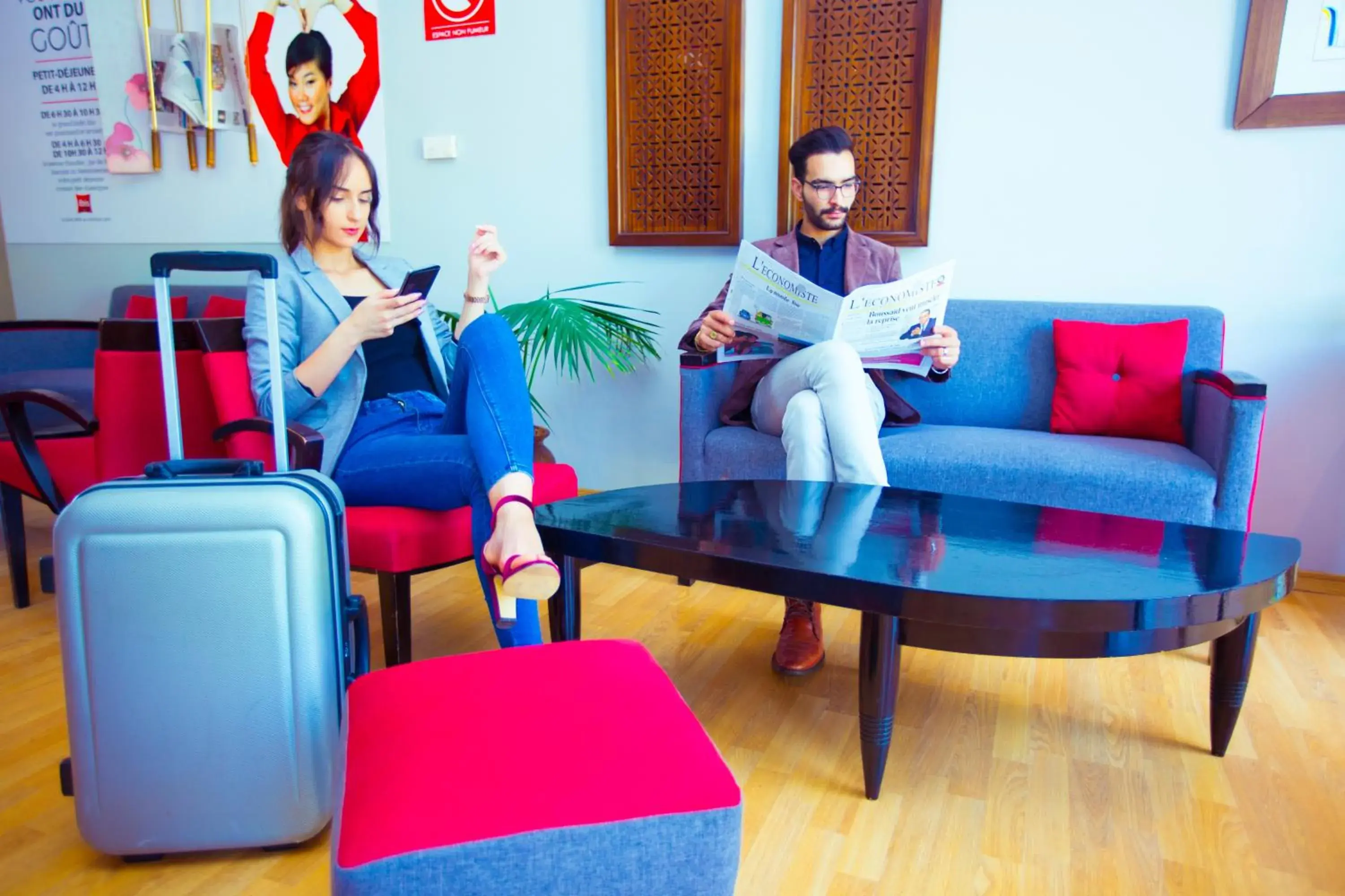 Lobby or reception in Ibis Meknes Hotel