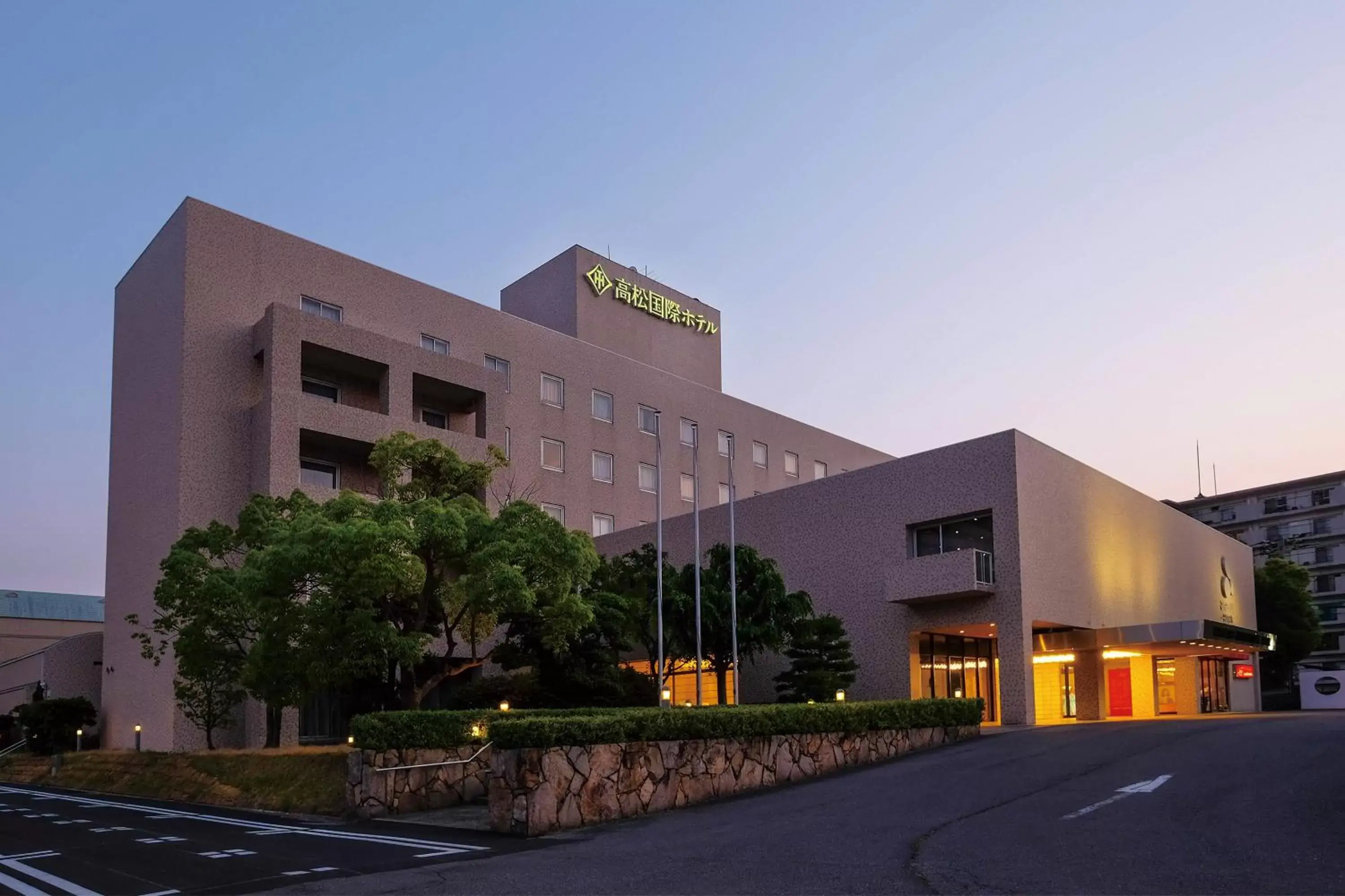 Property Building in Takamatsu Kokusai Hotel