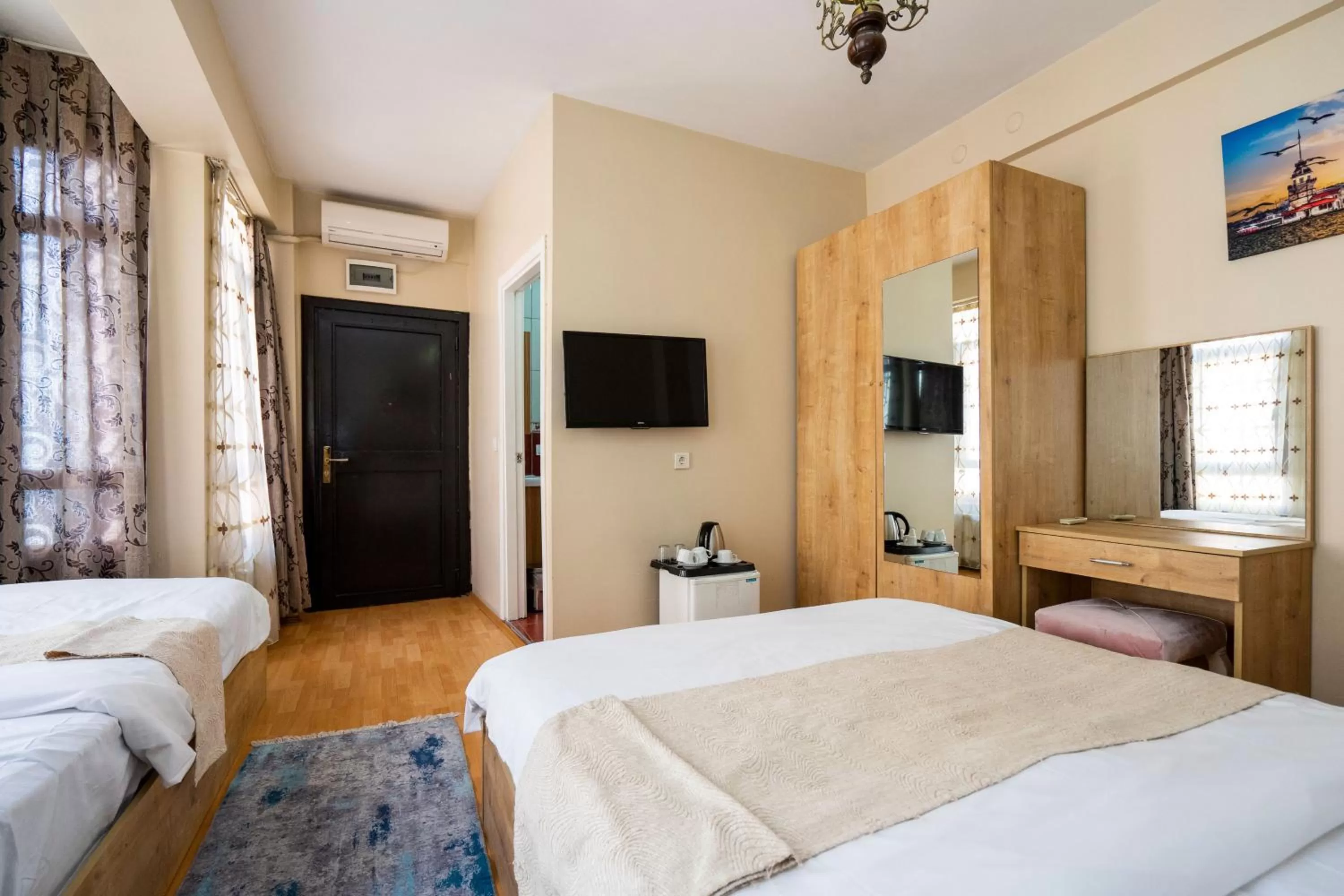 Bed in Hotel Gedikpasa Family