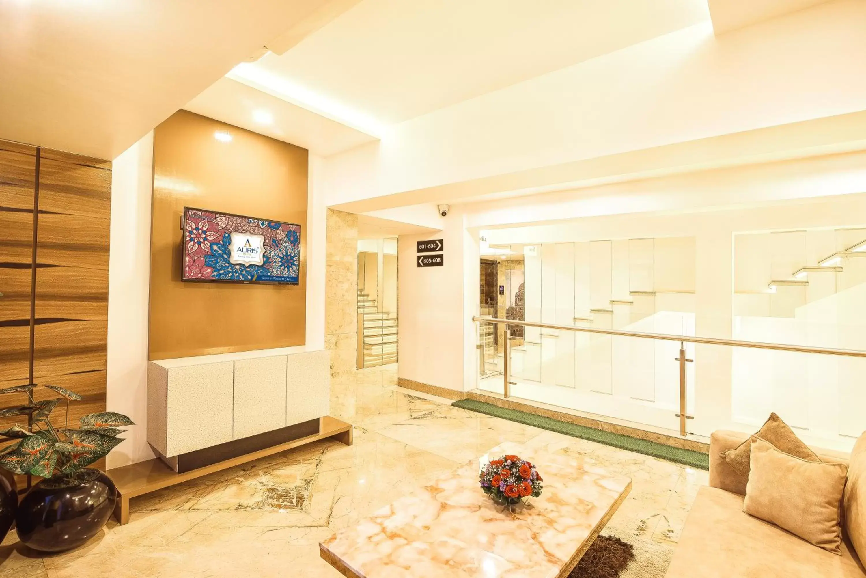 Lobby or reception in Hotel Auris & Banquets, Mumbai International Airport Lobby or reception in Hotel Auris & Banquets, Mumbai International Airport