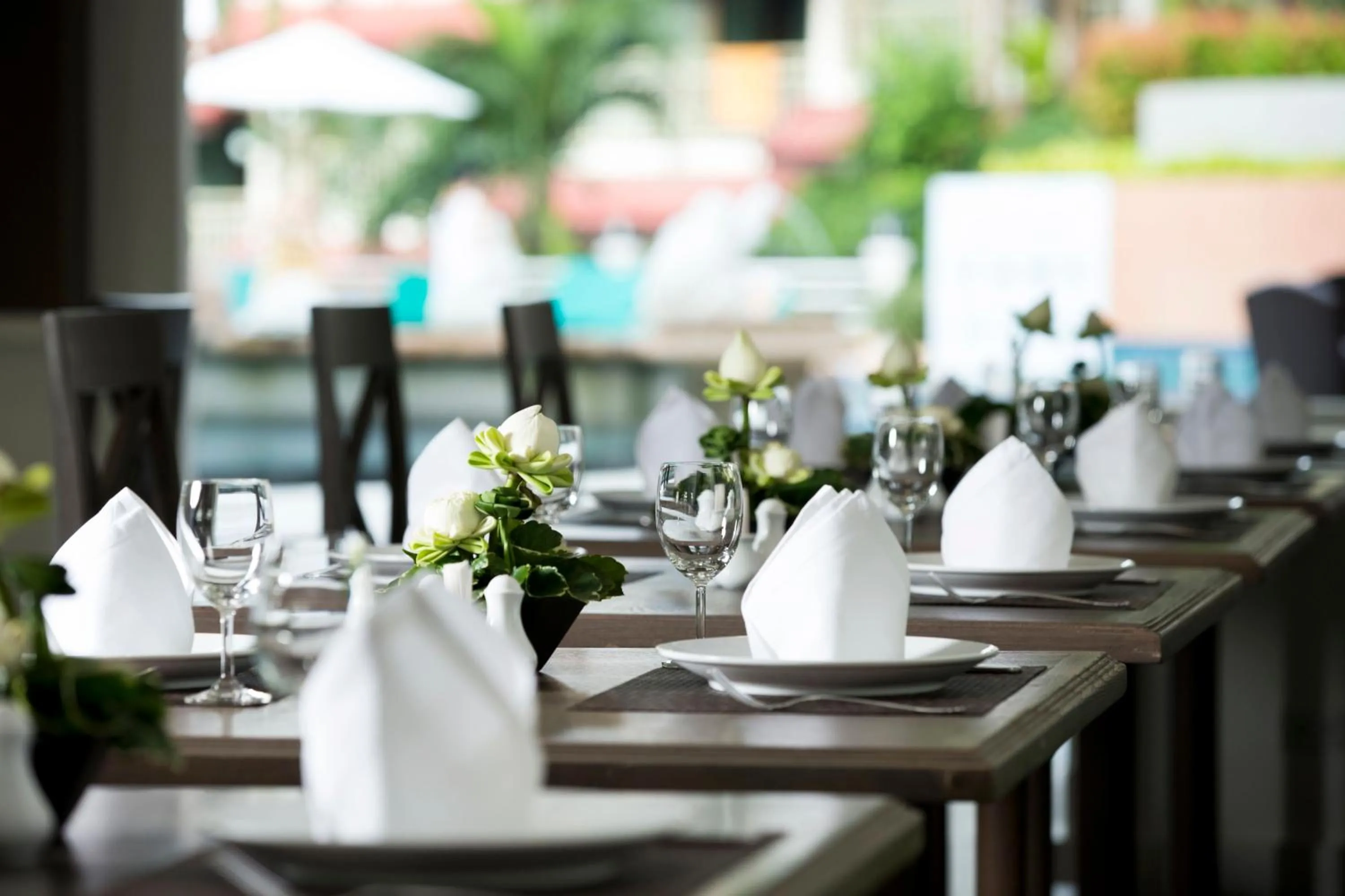 Restaurant/places to eat in Chanalai Flora Resort, Kata Beach