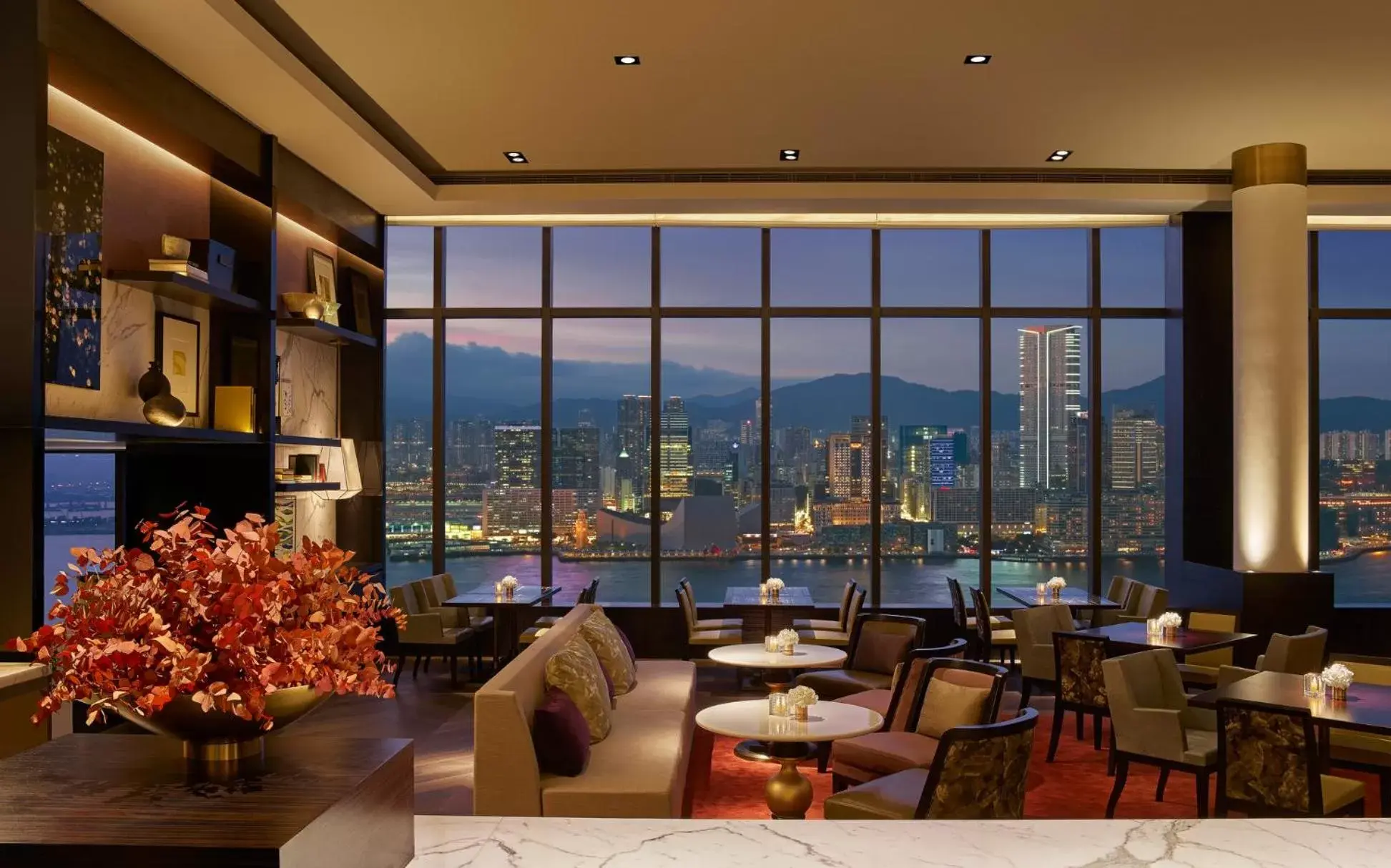 Lounge or bar, Restaurant/Places to Eat in Grand Hyatt Hong Kong