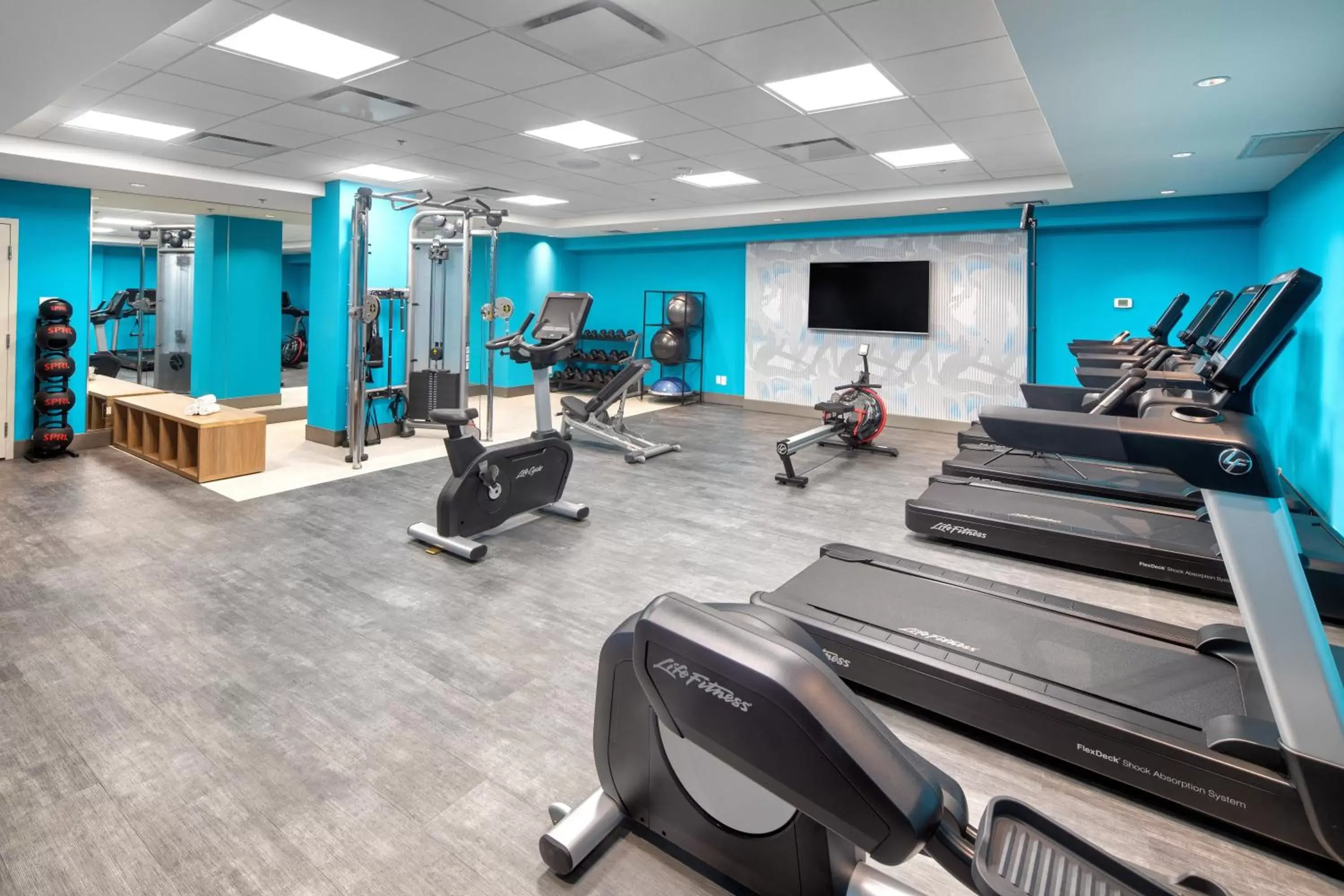 Fitness centre/facilities, Fitness Center/Facilities in Crowne Plaza Toronto Airport, an IHG Hotel