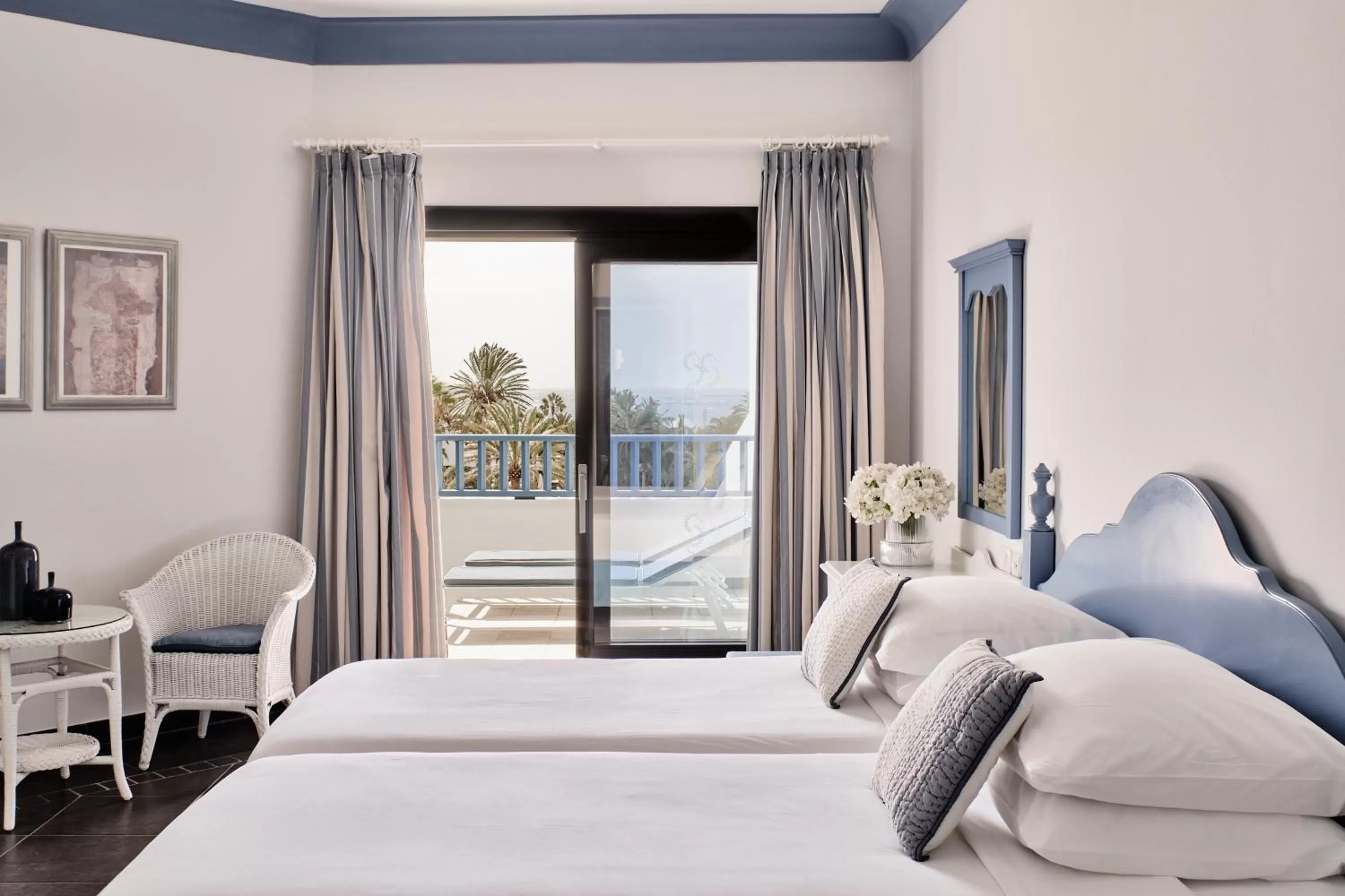 Balcony/Terrace, Bed in Seaside Los Jameos
