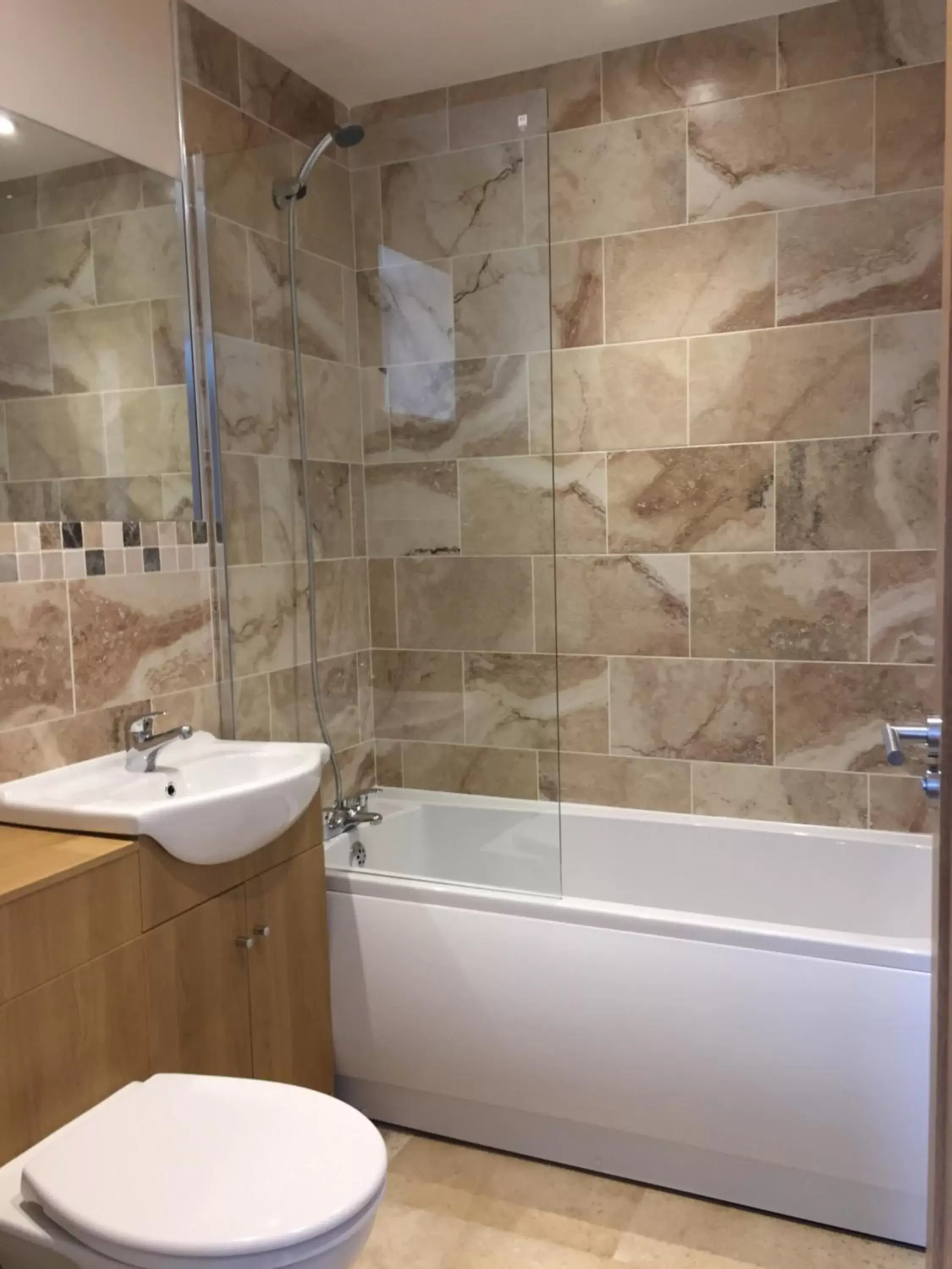 Shower, Bathroom in Fir Tree Barn