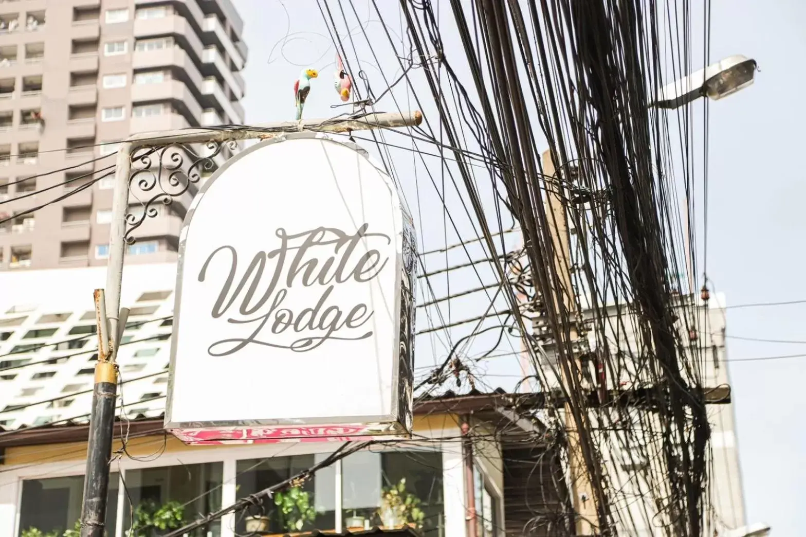 Property logo or sign, Property Logo/Sign in White Lodge Hotel Bangkok