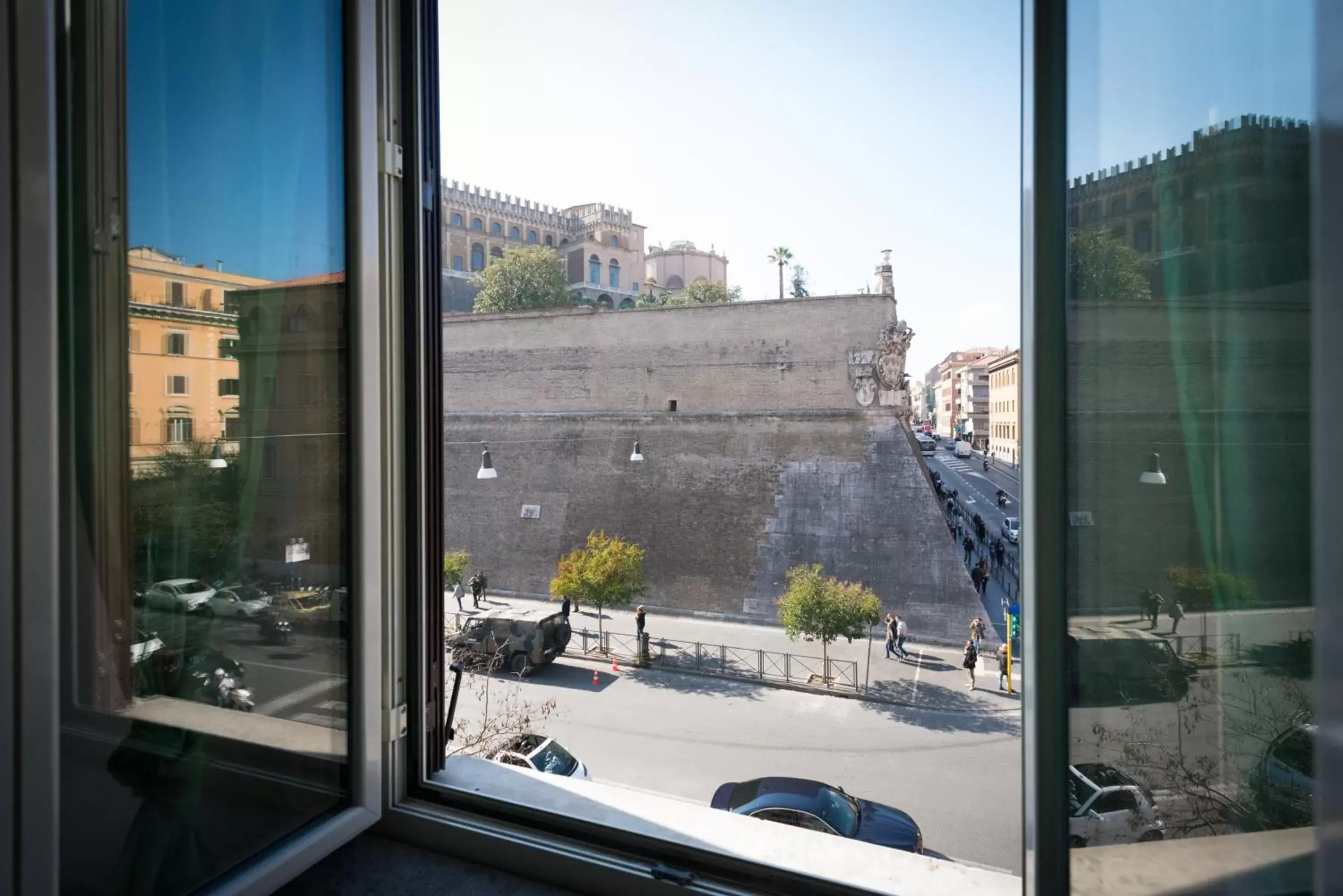 View (from property/room) in Quo Vadis Roma 2
