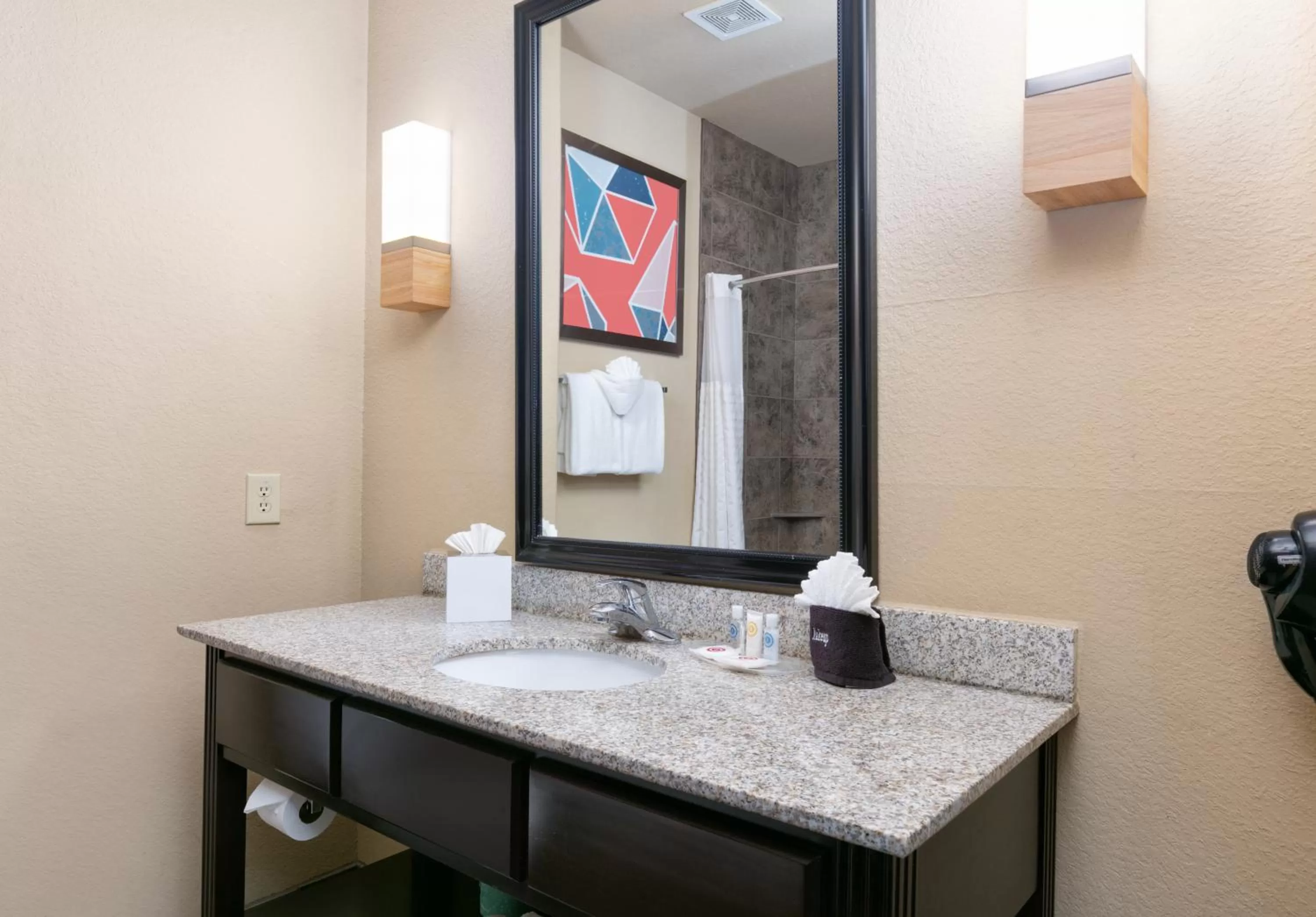 Bathroom in Comfort Suites Arlington - Entertainment District