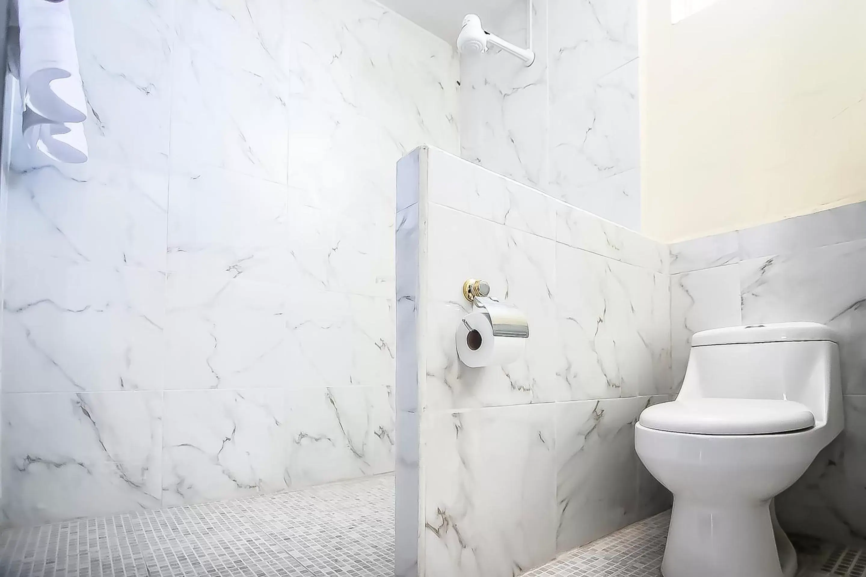 Bathroom in OYO Hotel Plaza Las Torres, Cabo San Lucas