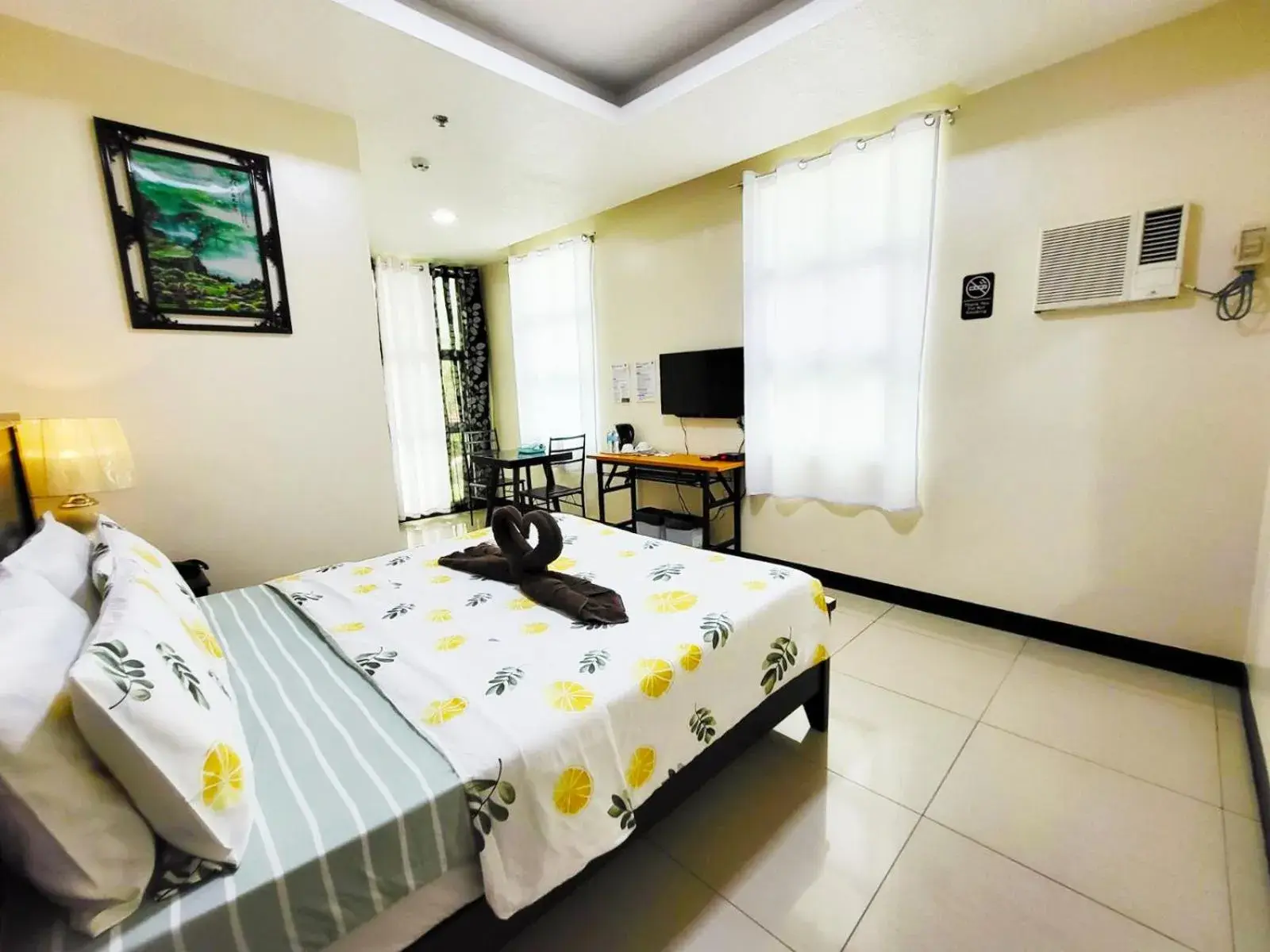 Bed in B&J Guesthouse Tagbilaran