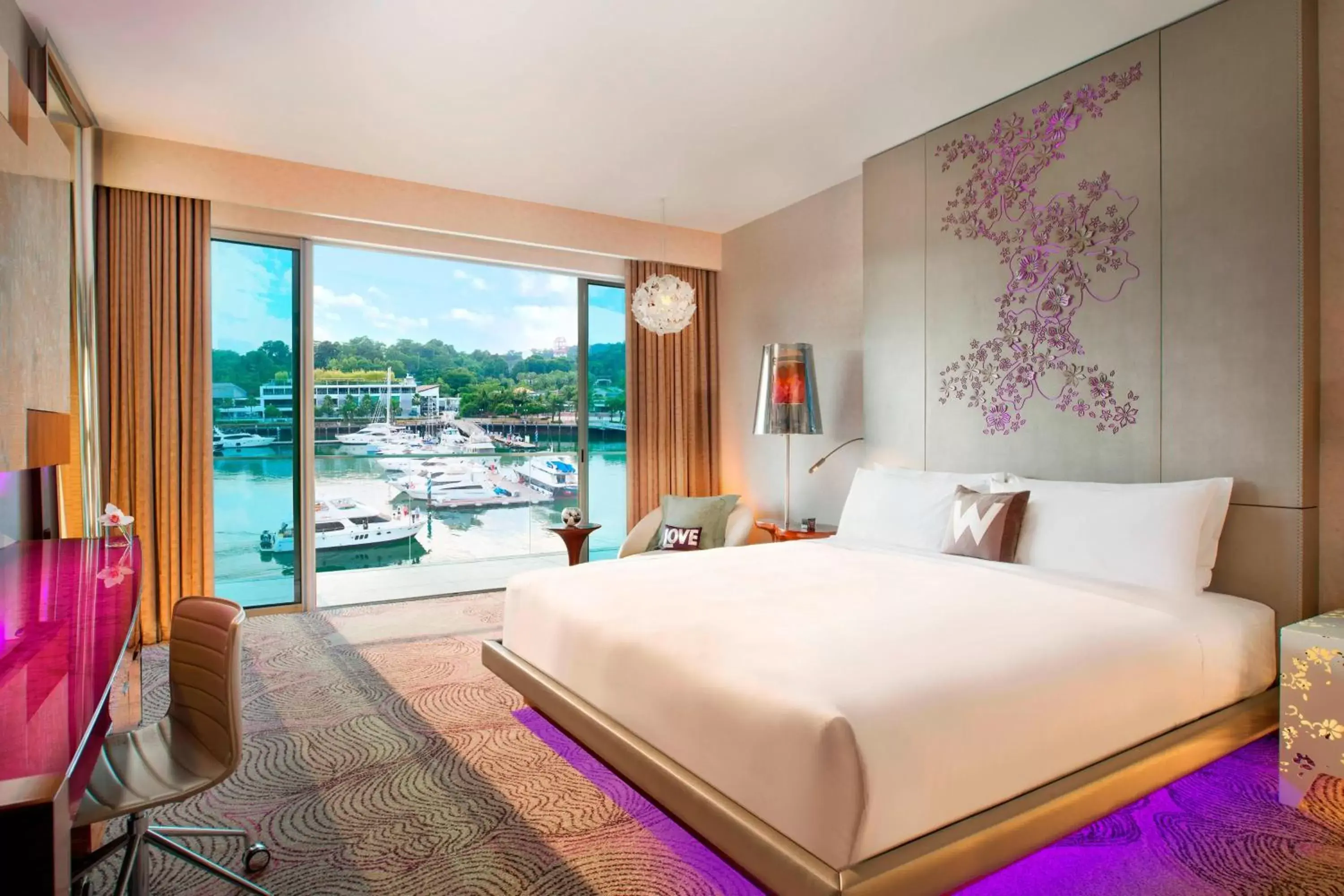 Photo of the whole room in W Singapore - Sentosa Cove