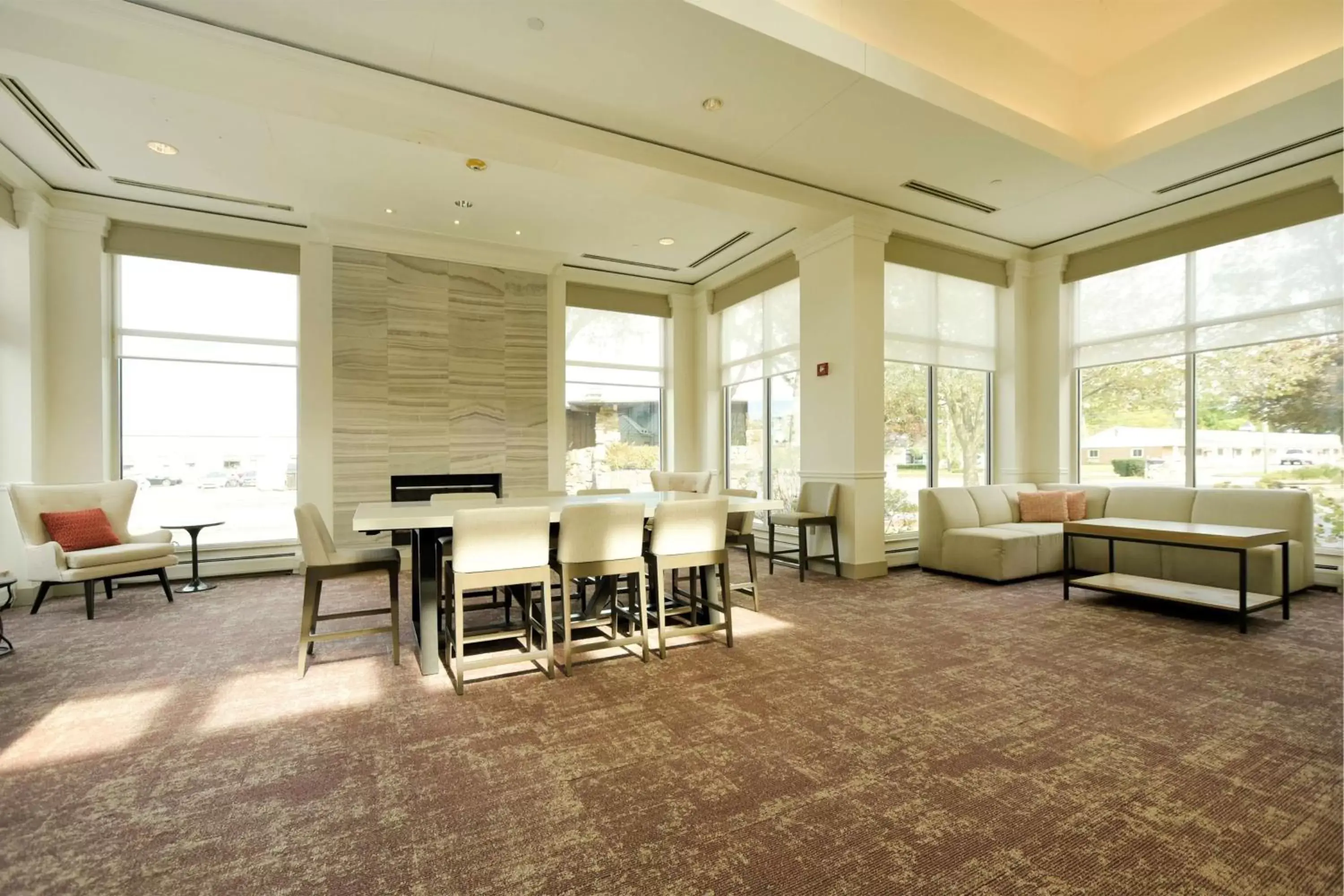 Lobby or reception in Hilton Garden Inn Saratoga Springs