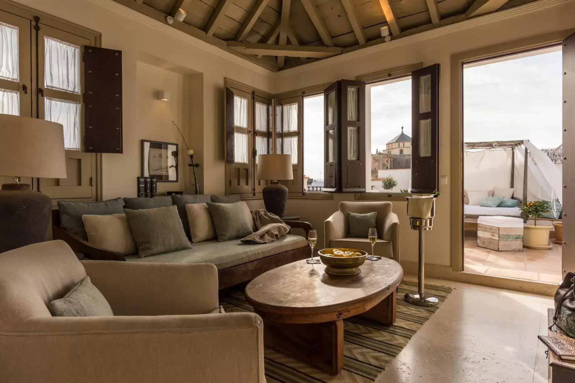 Living room, Seating Area in Balcón de Córdoba