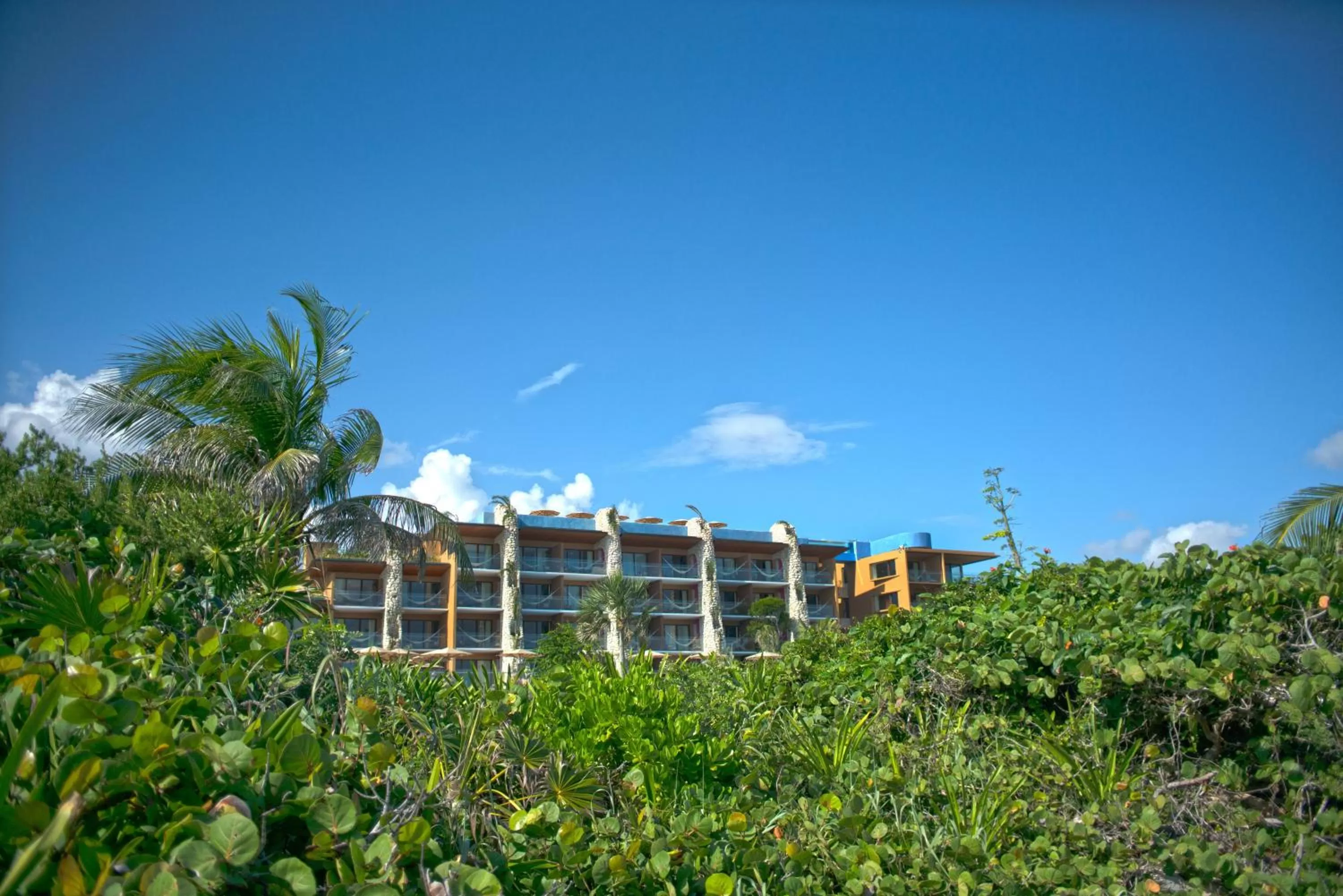 Property building in Hotel Xcaret Mexico All Parks All Fun Inclusive