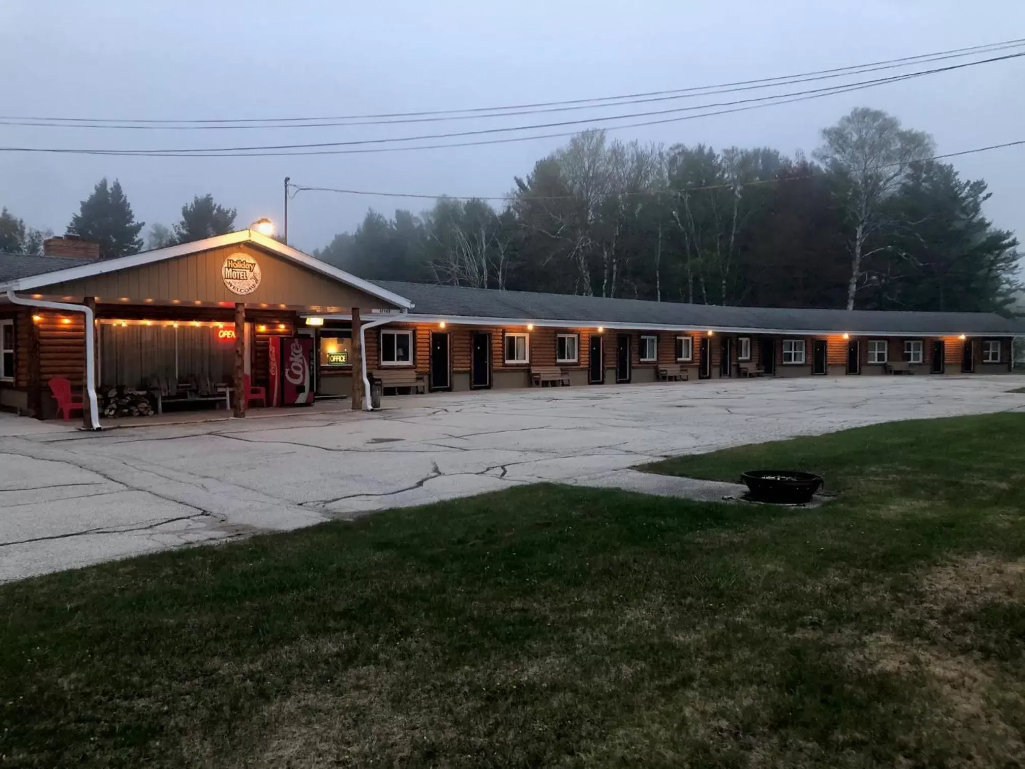 Property Building in Holiday Motel