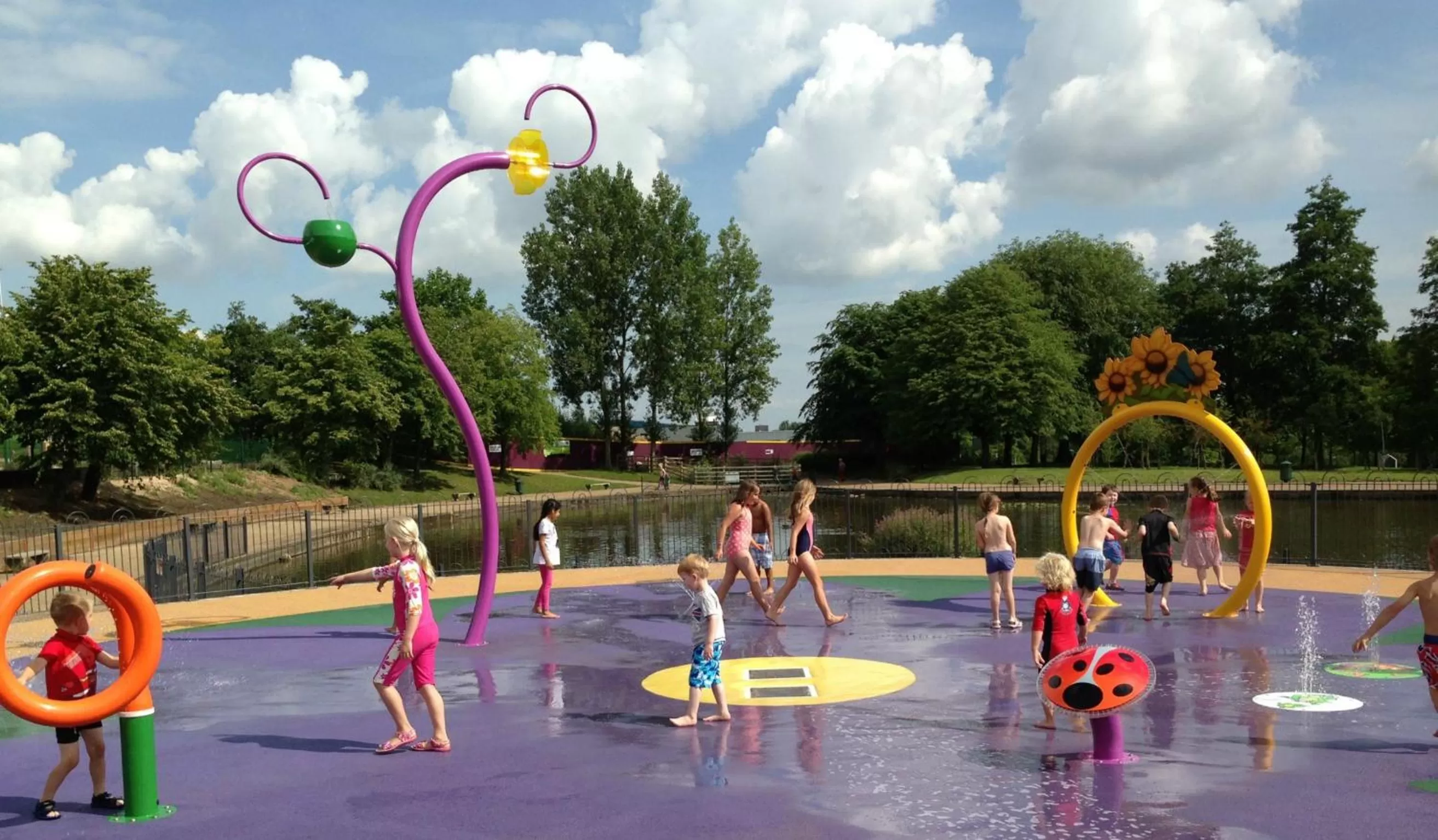 Children play ground in International Hotel Telford