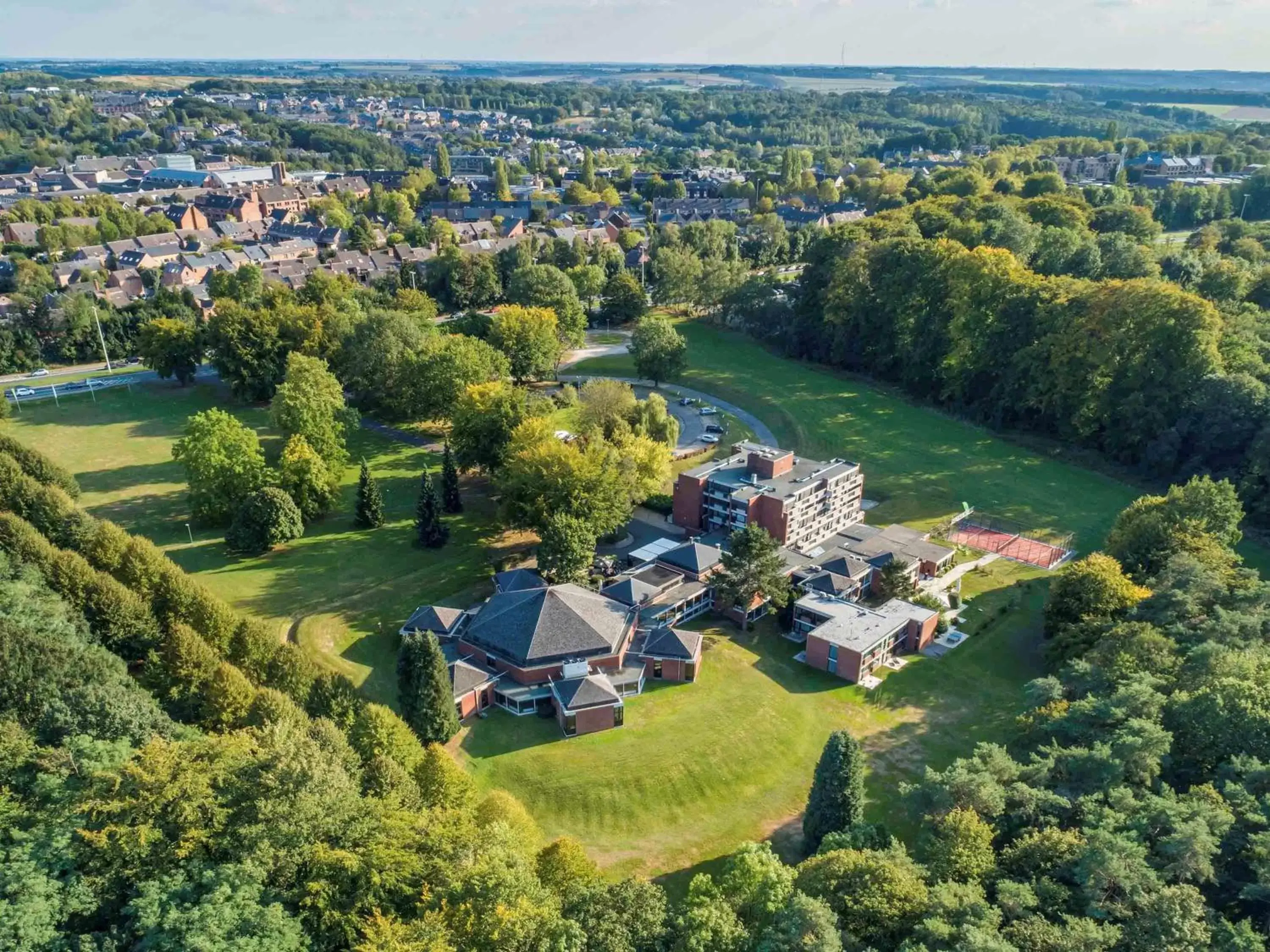 Property building, Bird's-eye View in ibis Styles Louvain-la-Neuve Hotel and Events