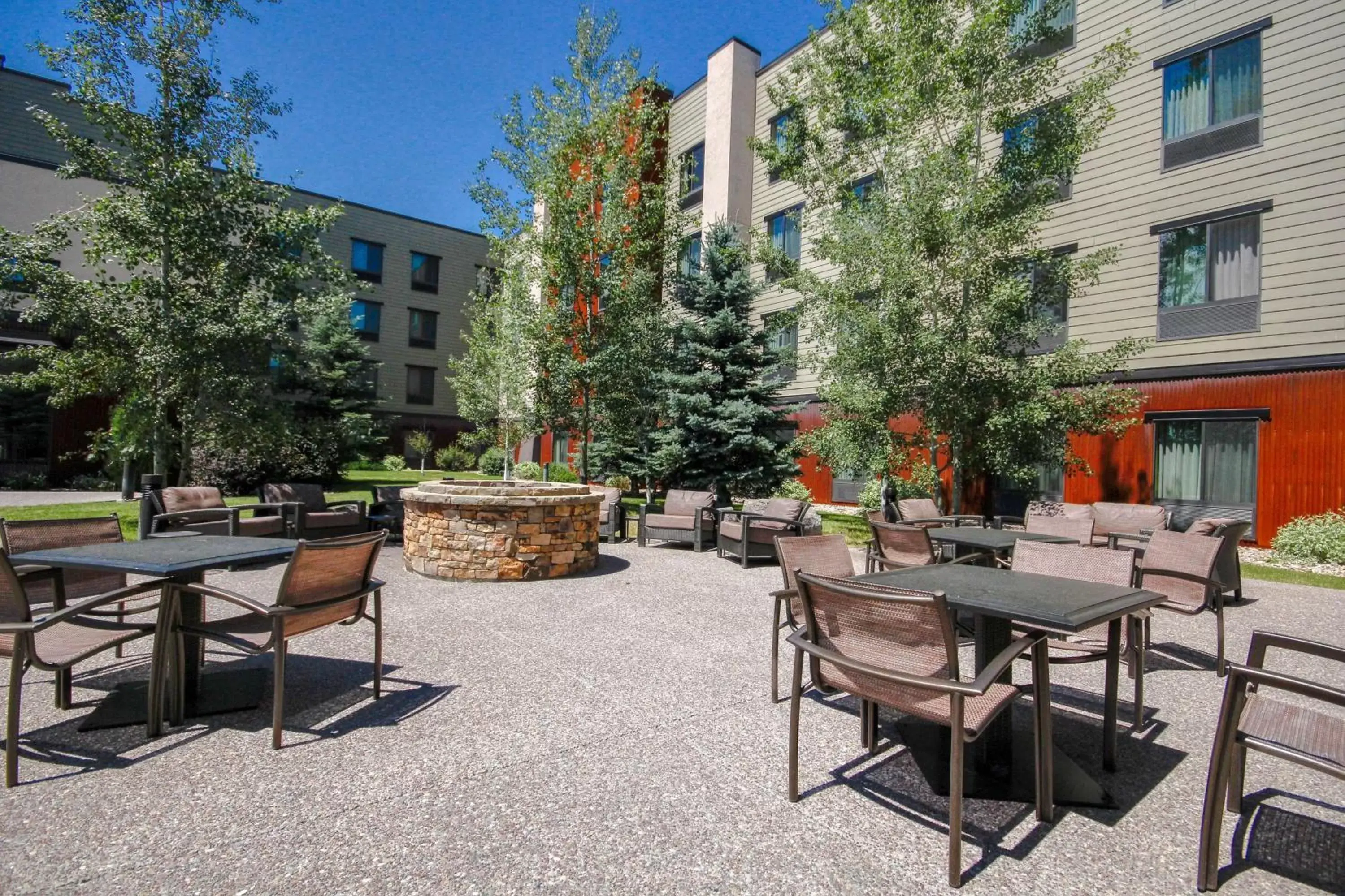 Patio in Homewood Suites by Hilton Bozeman