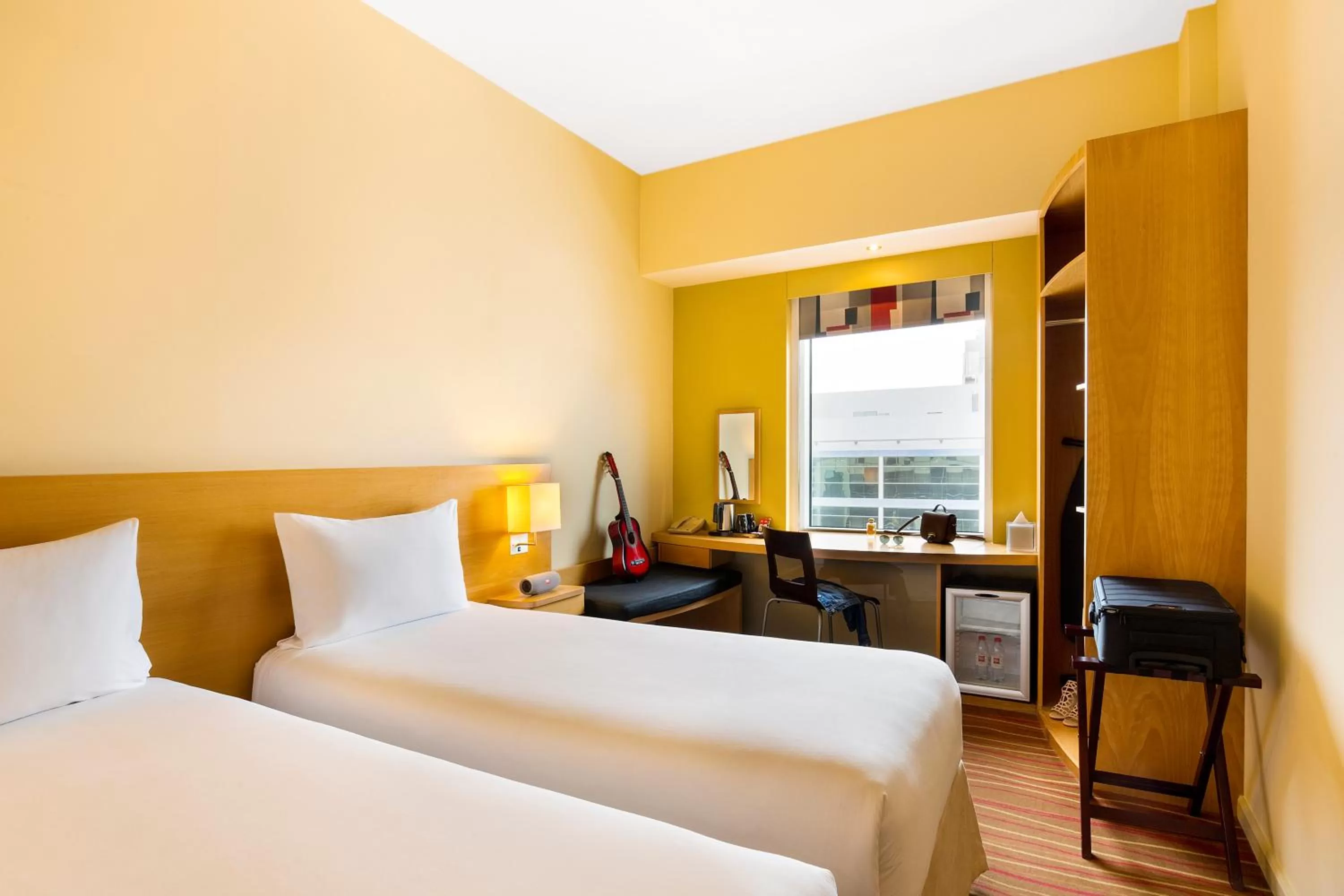 Bedroom, Bed in ibis Dubai Al Rigga