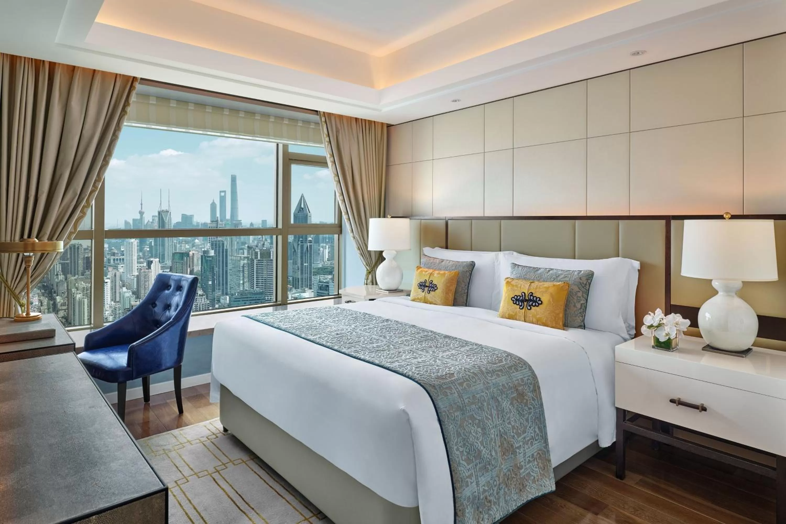 Bedroom, Bed in The St Regis Shanghai Jingan - Where Downtown Luxury Meets Legendary Old Shanghai Jazz